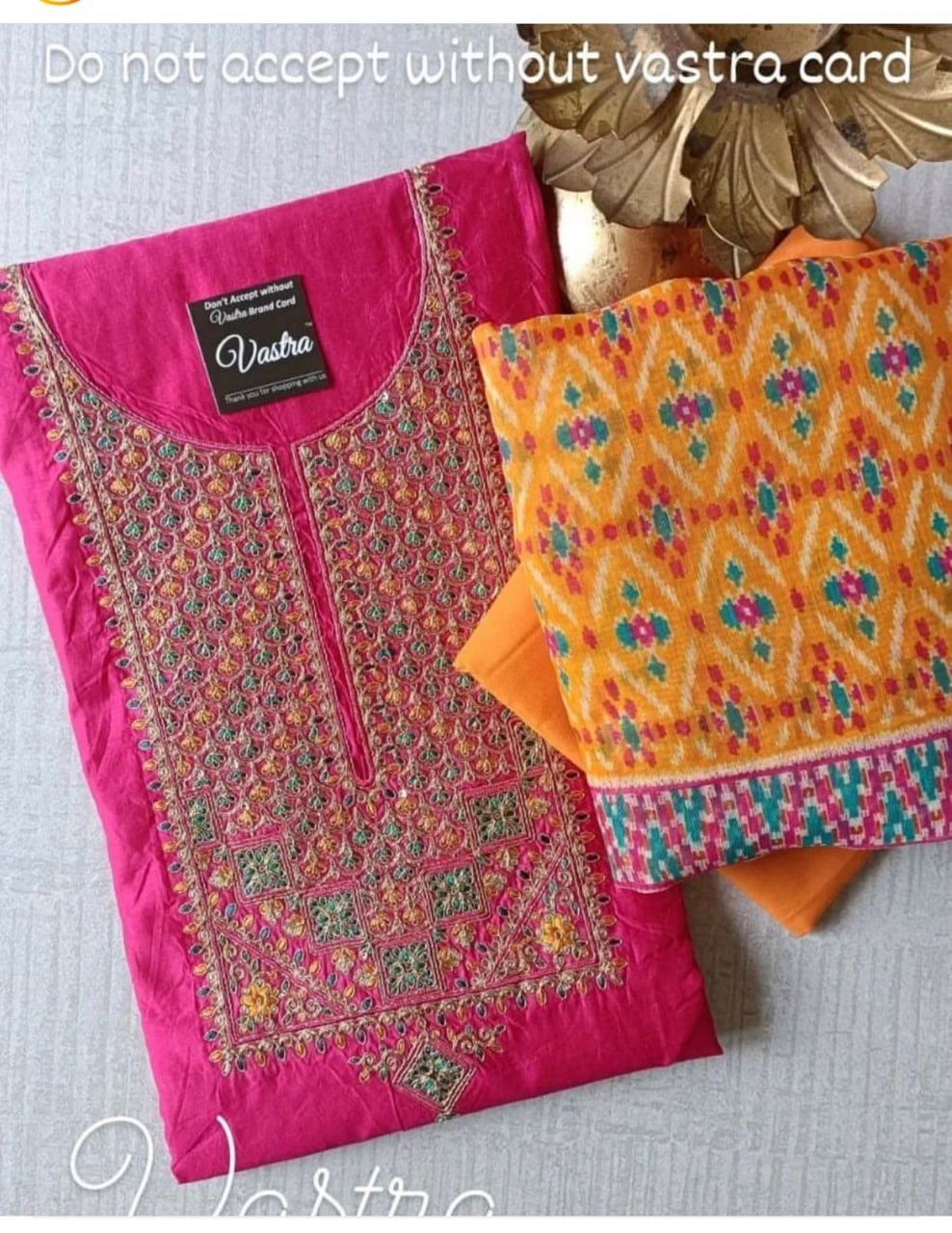 Cording & Sequince Neck