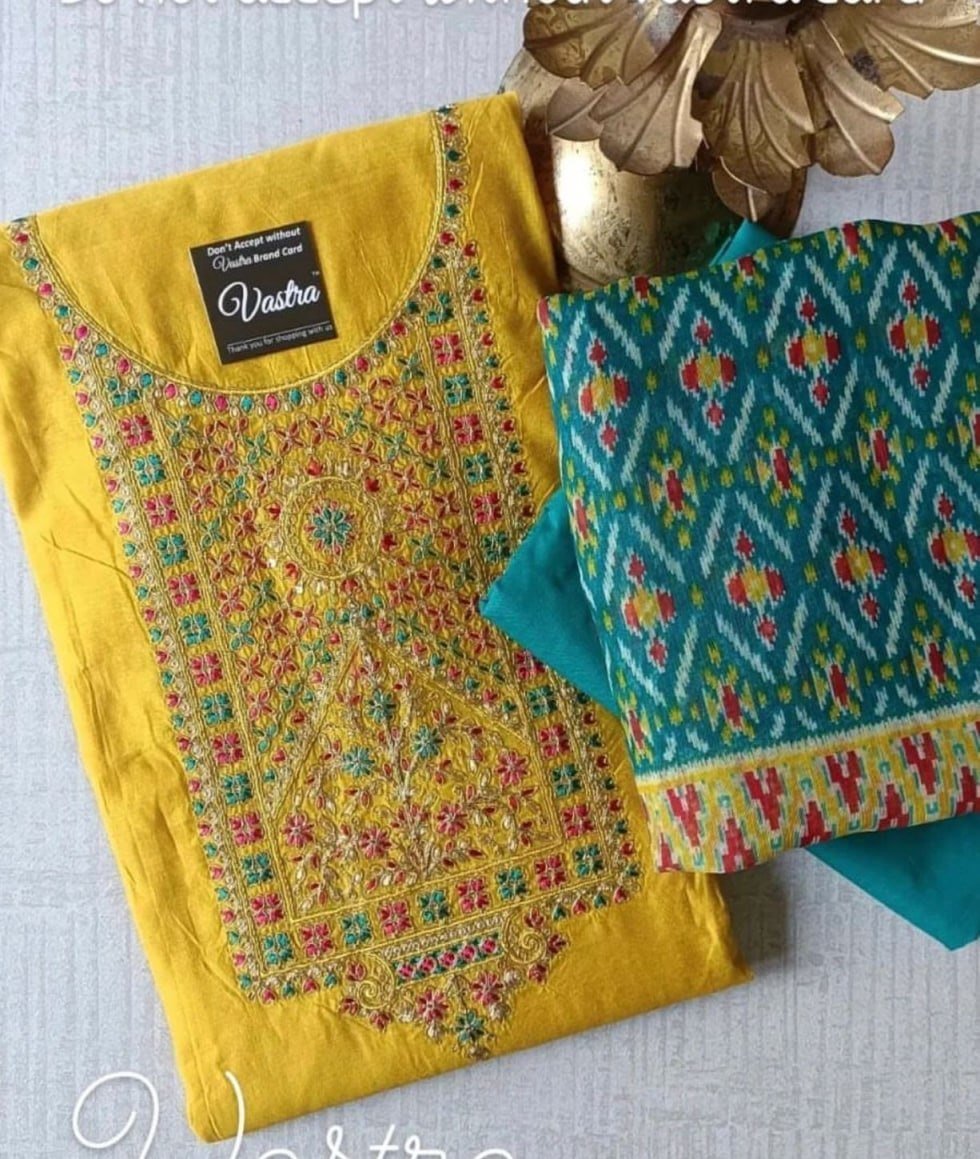 Cording & Sequince Neck