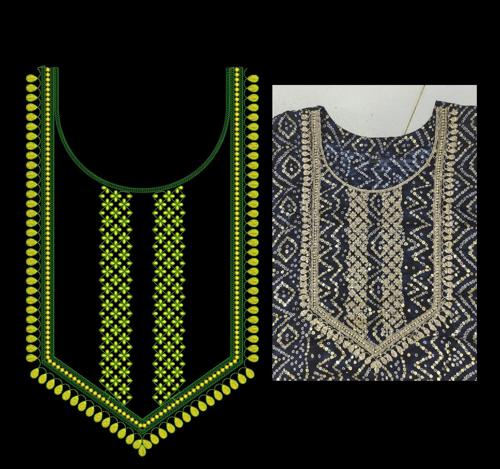 Cording kurti
