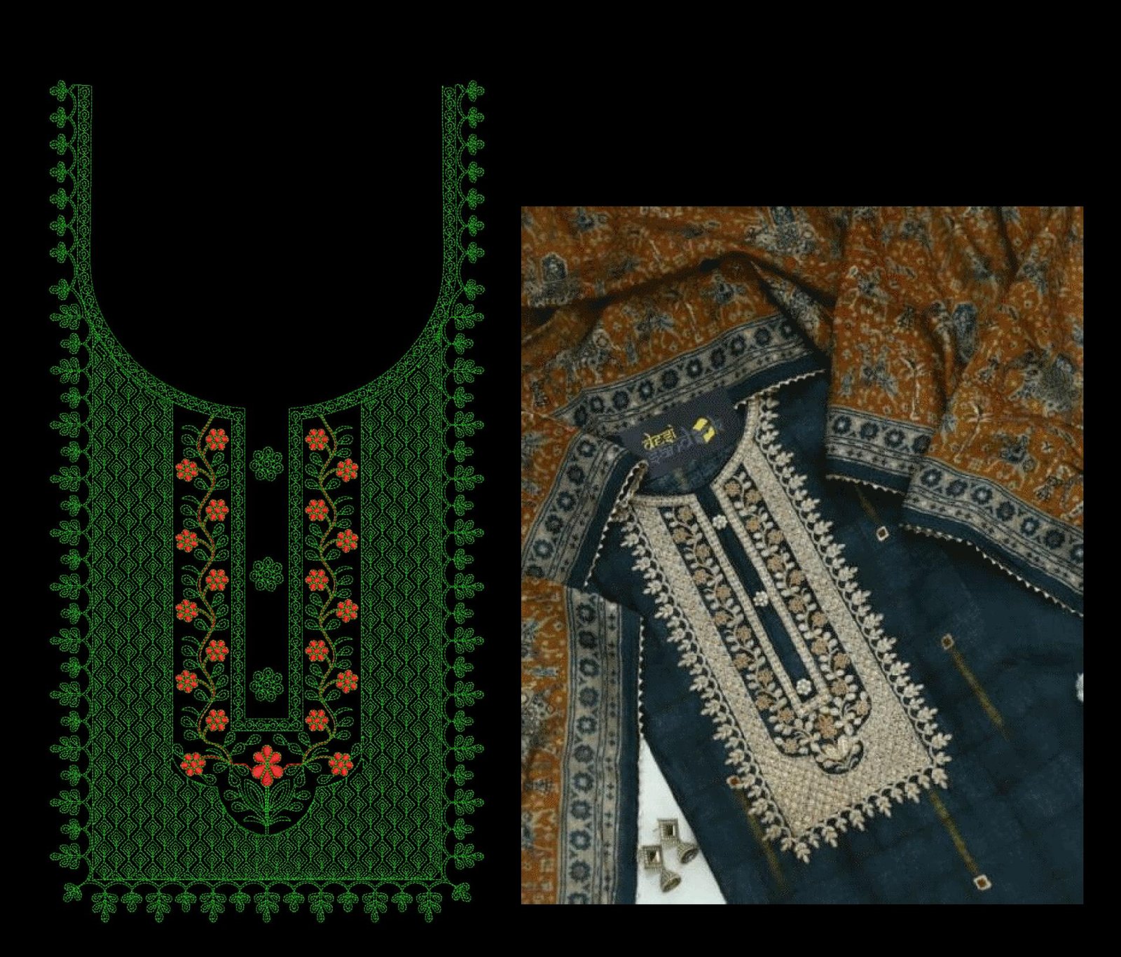 Cording kurti