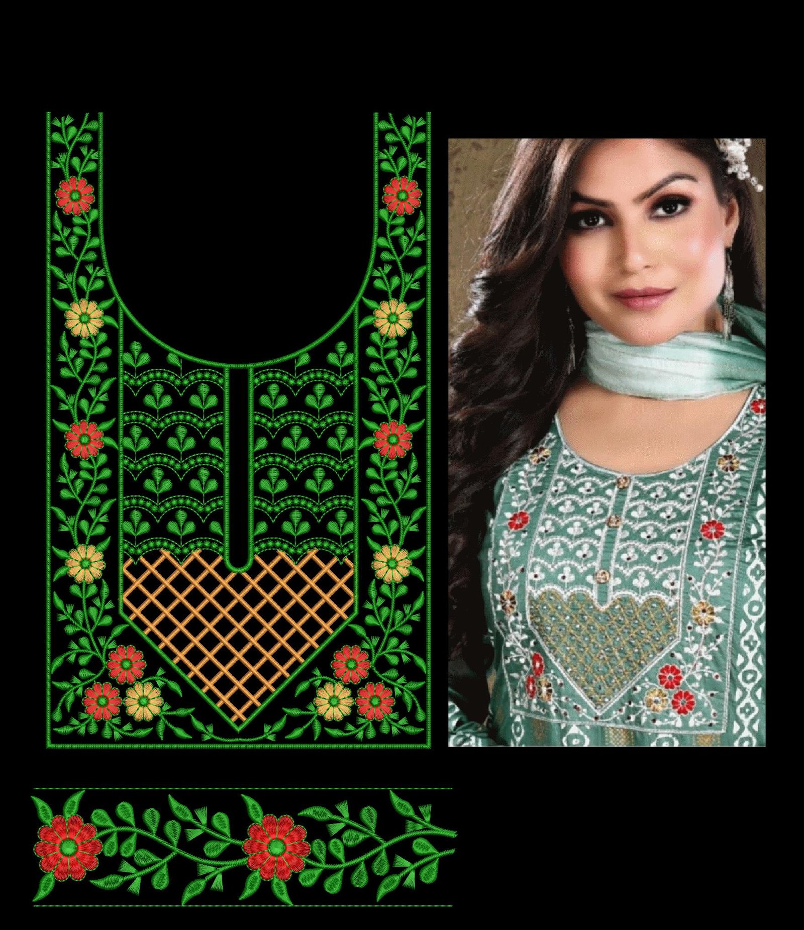 Fancy Kurti & Plazo
