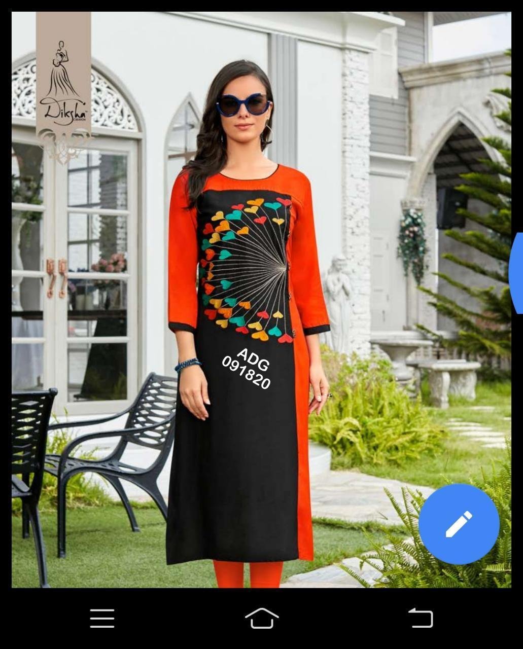fancy kurti