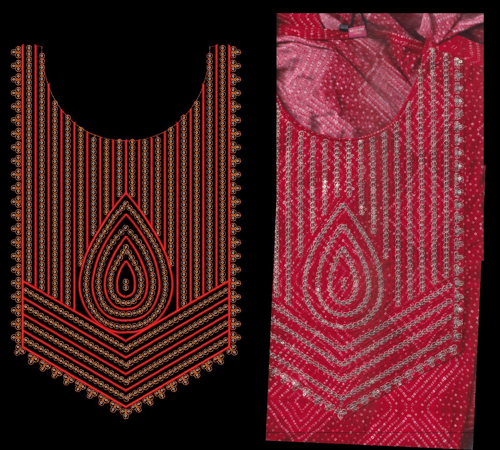 Sequince kurti