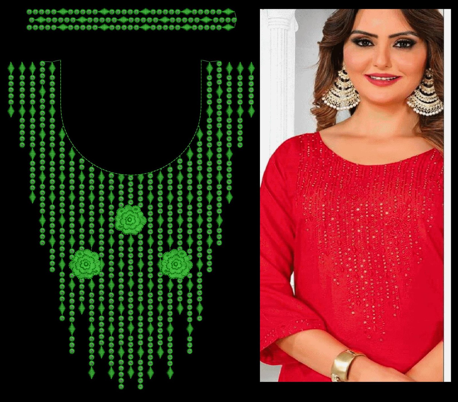 Sequince kurti