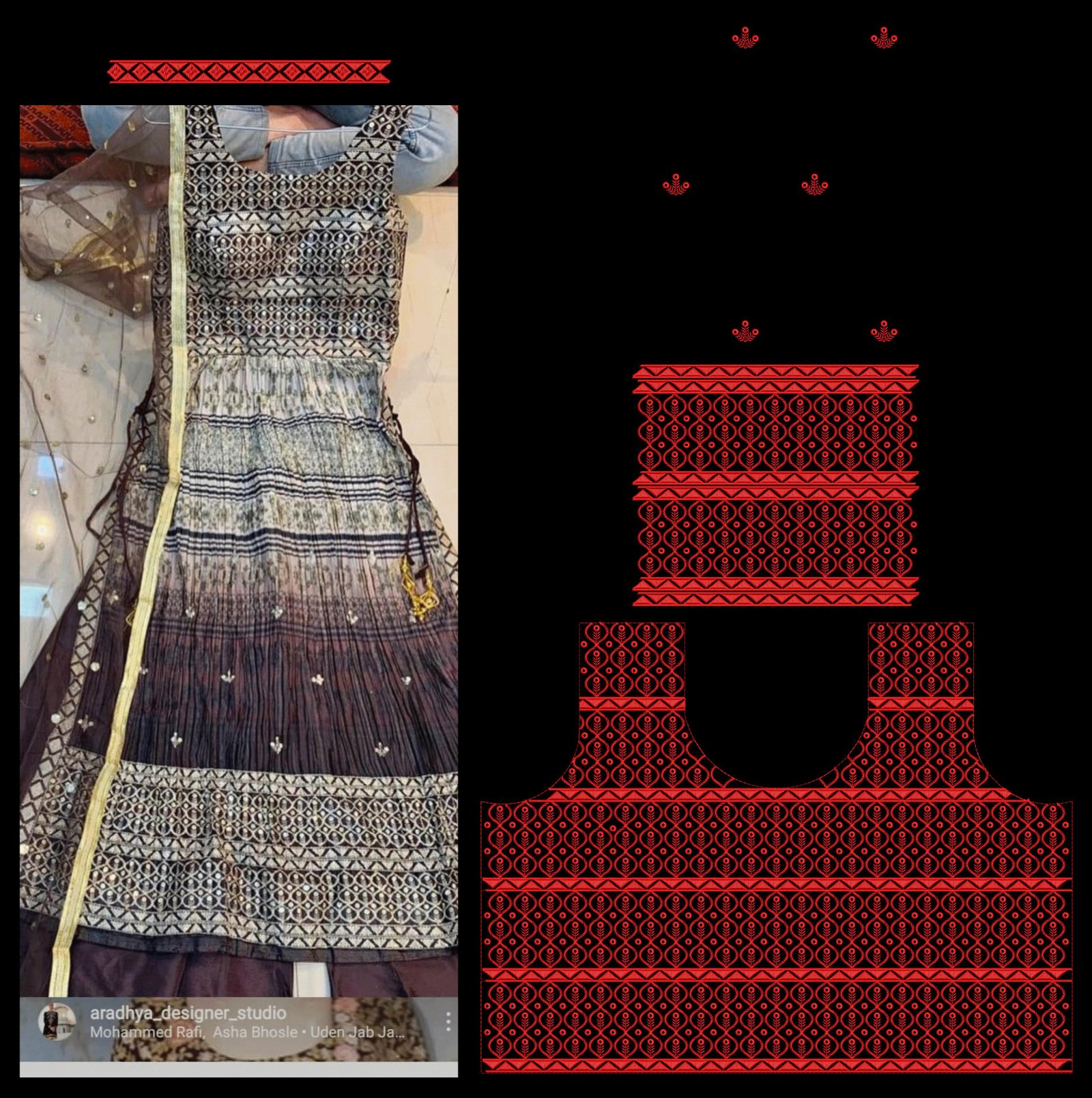 Ghaghra Choli Redymade dress