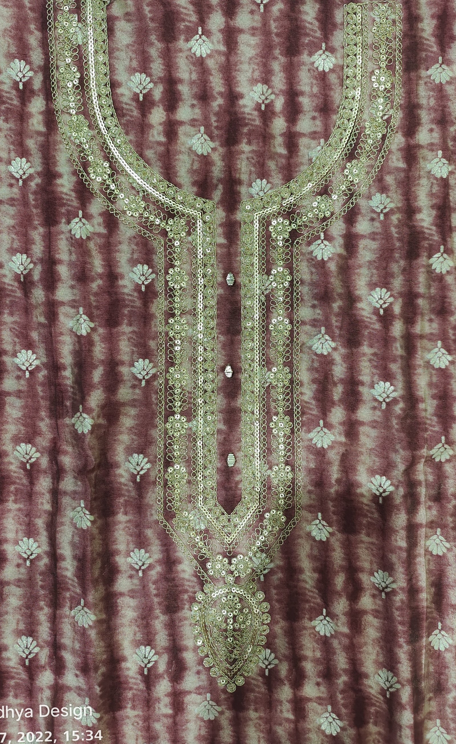 Cording & Sequince kurti