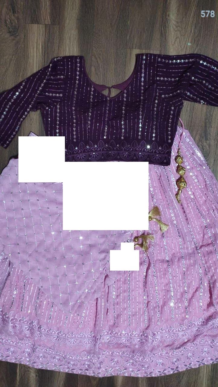 Sequince Ghaghara choli