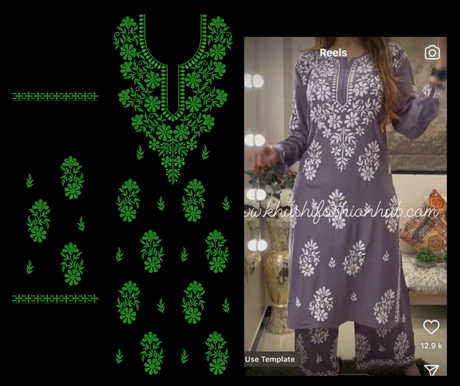 Fancy Kurti & Plazo