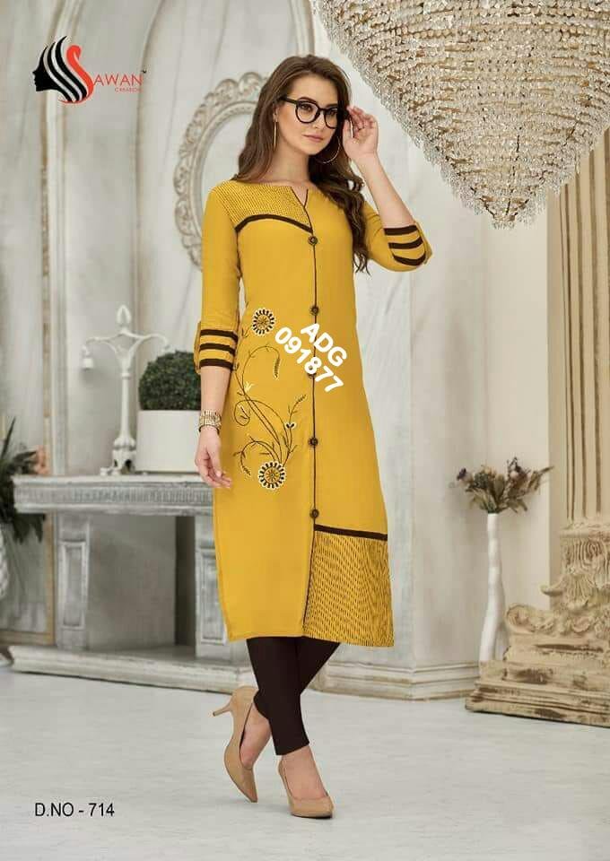 fancy kurti