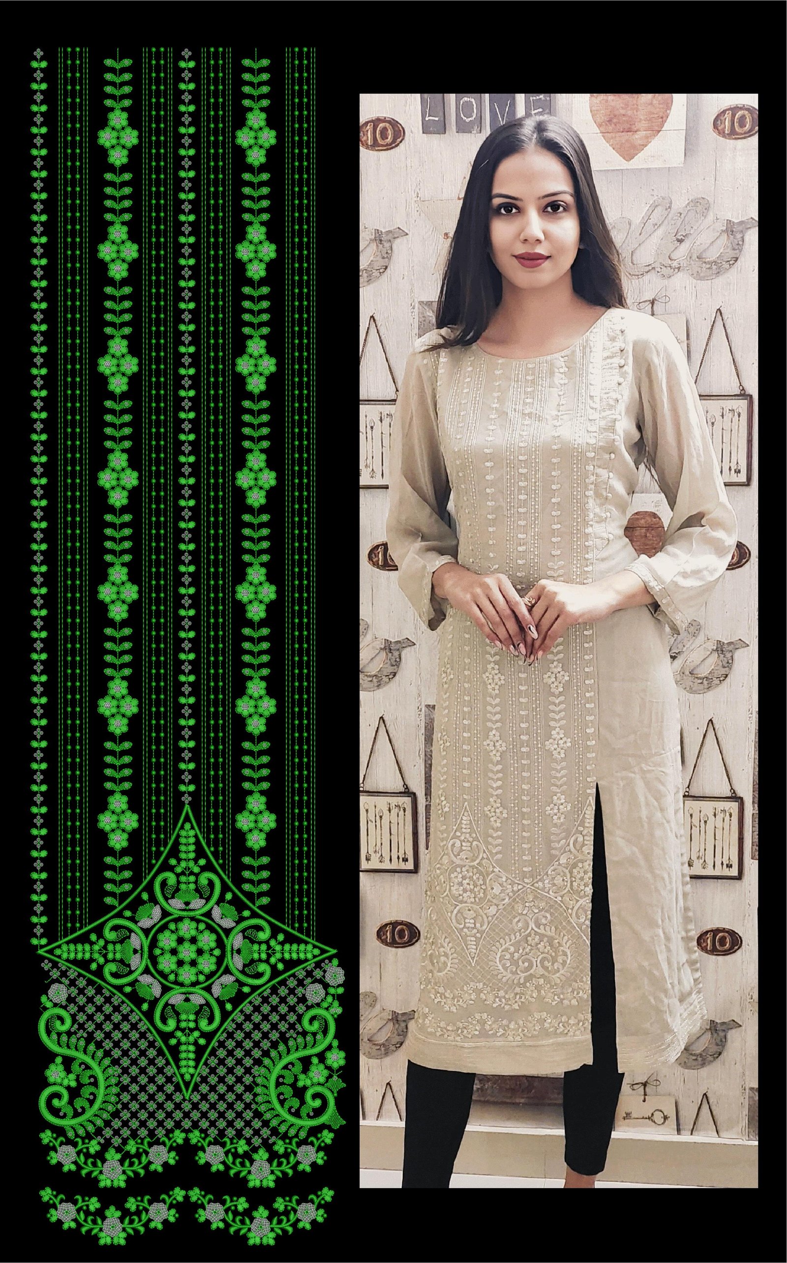Sequince kurti