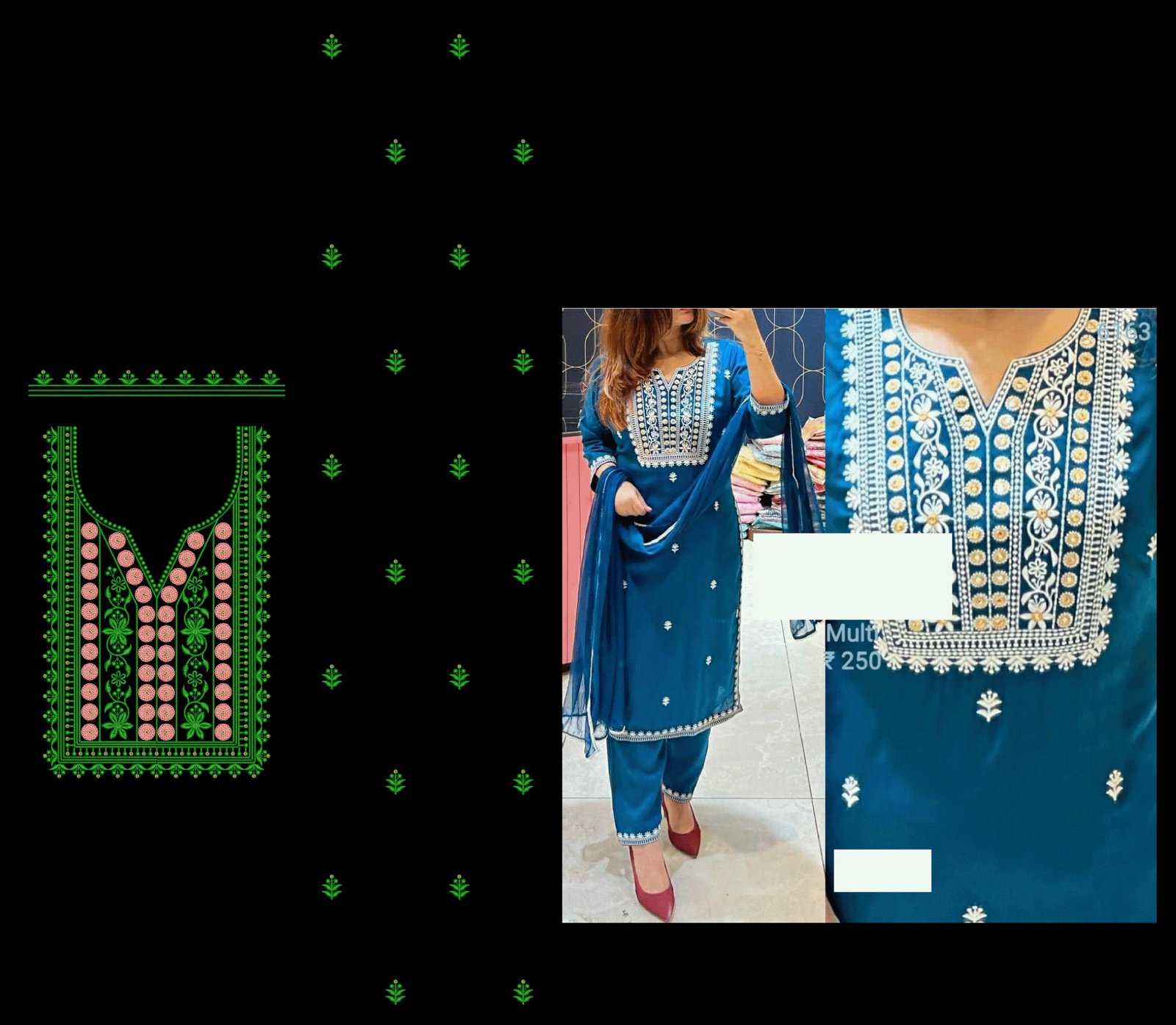 Sequince kurti