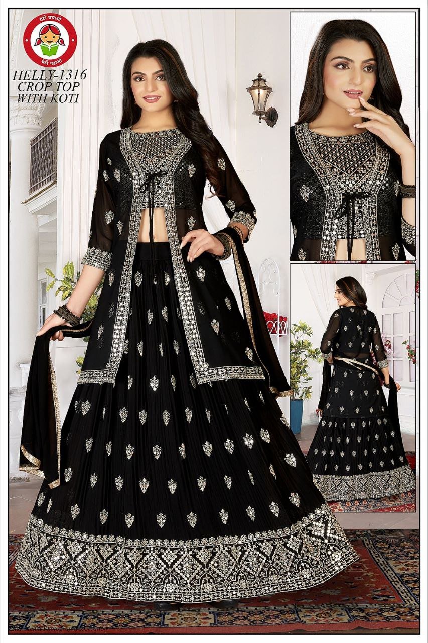 5MM-Sequince Ghaghara choli