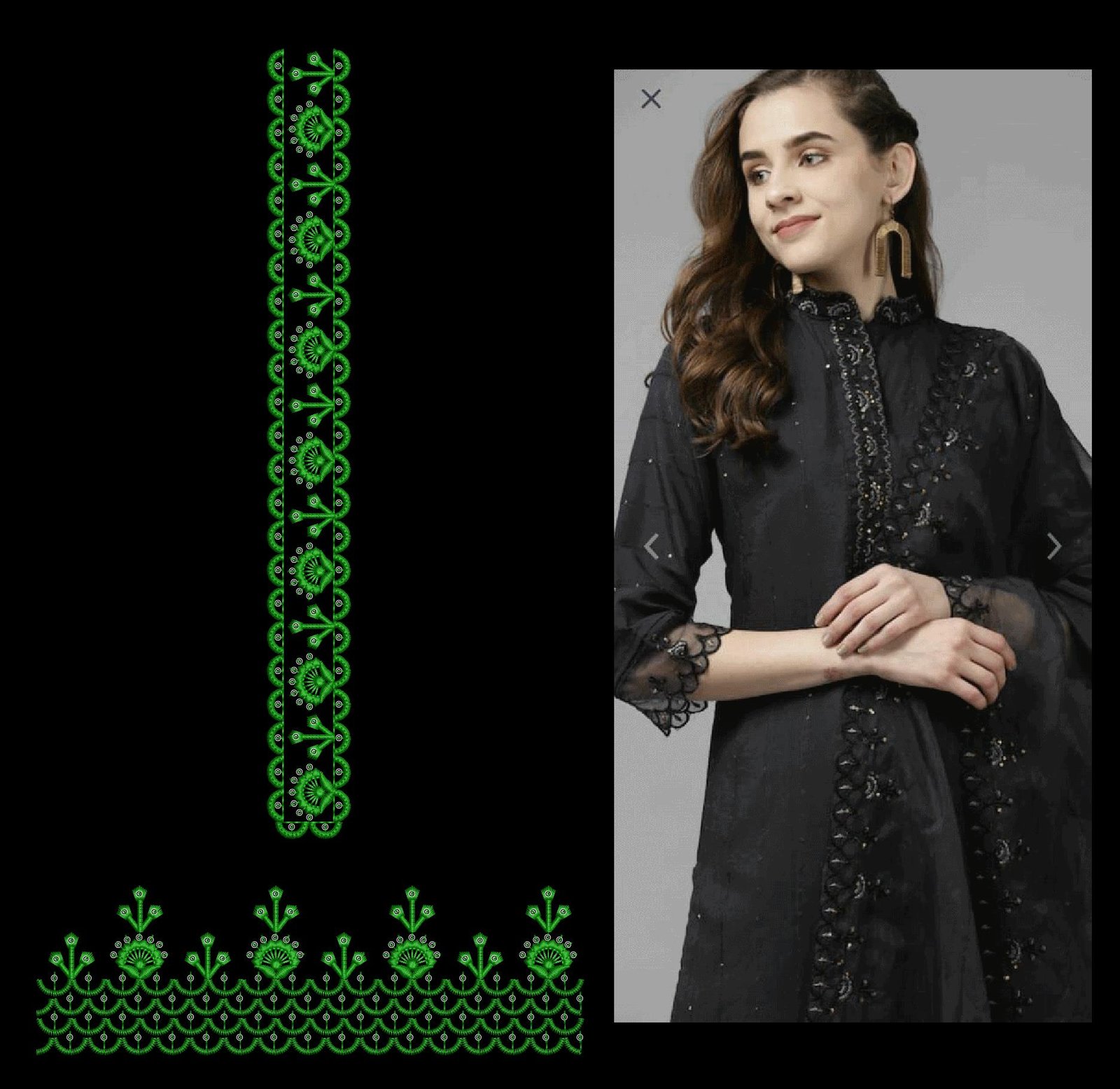 Sequince kurti