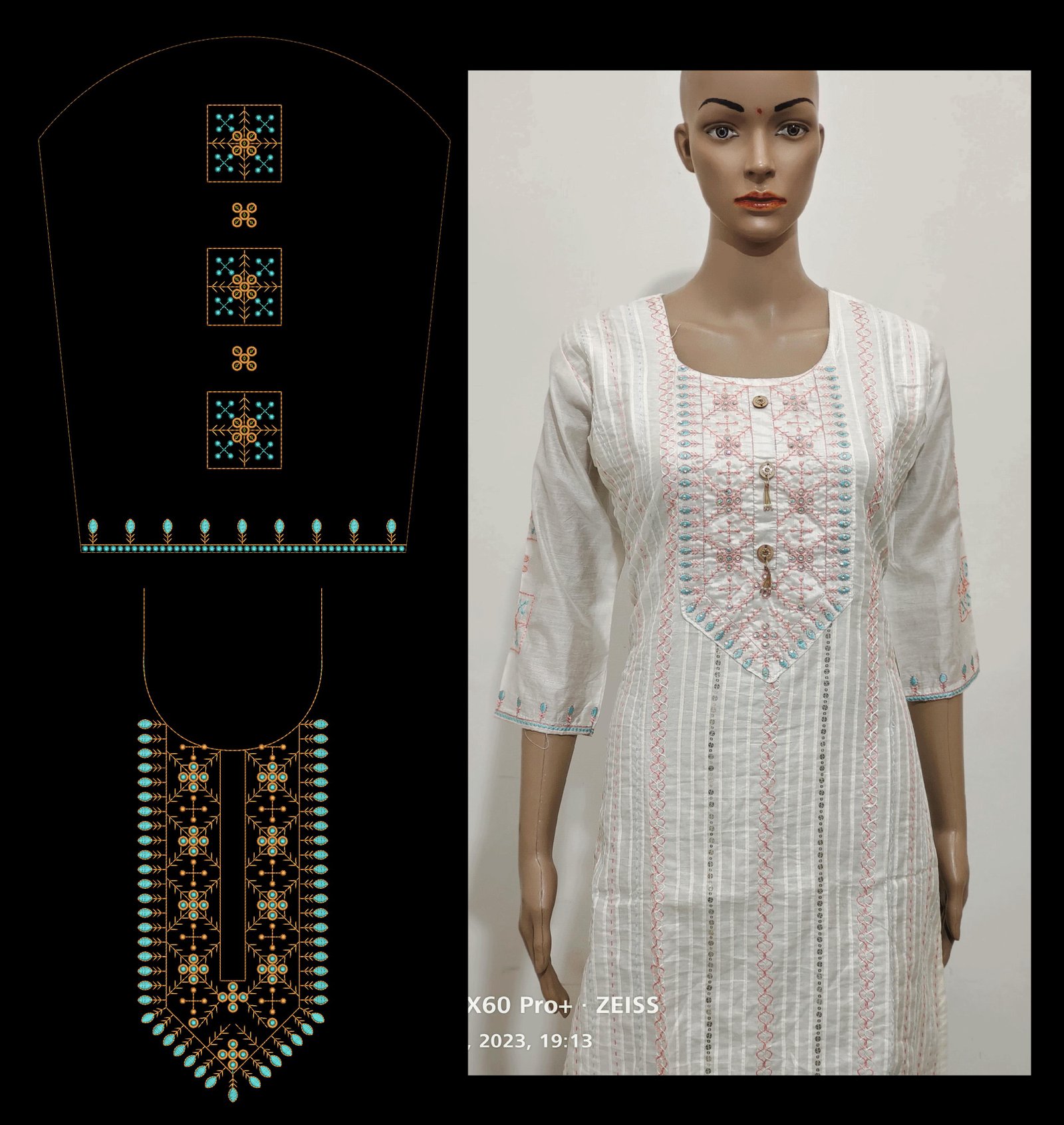 Fancy Kurti & Plazo