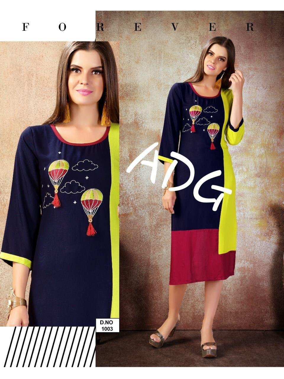 fancy kurti
