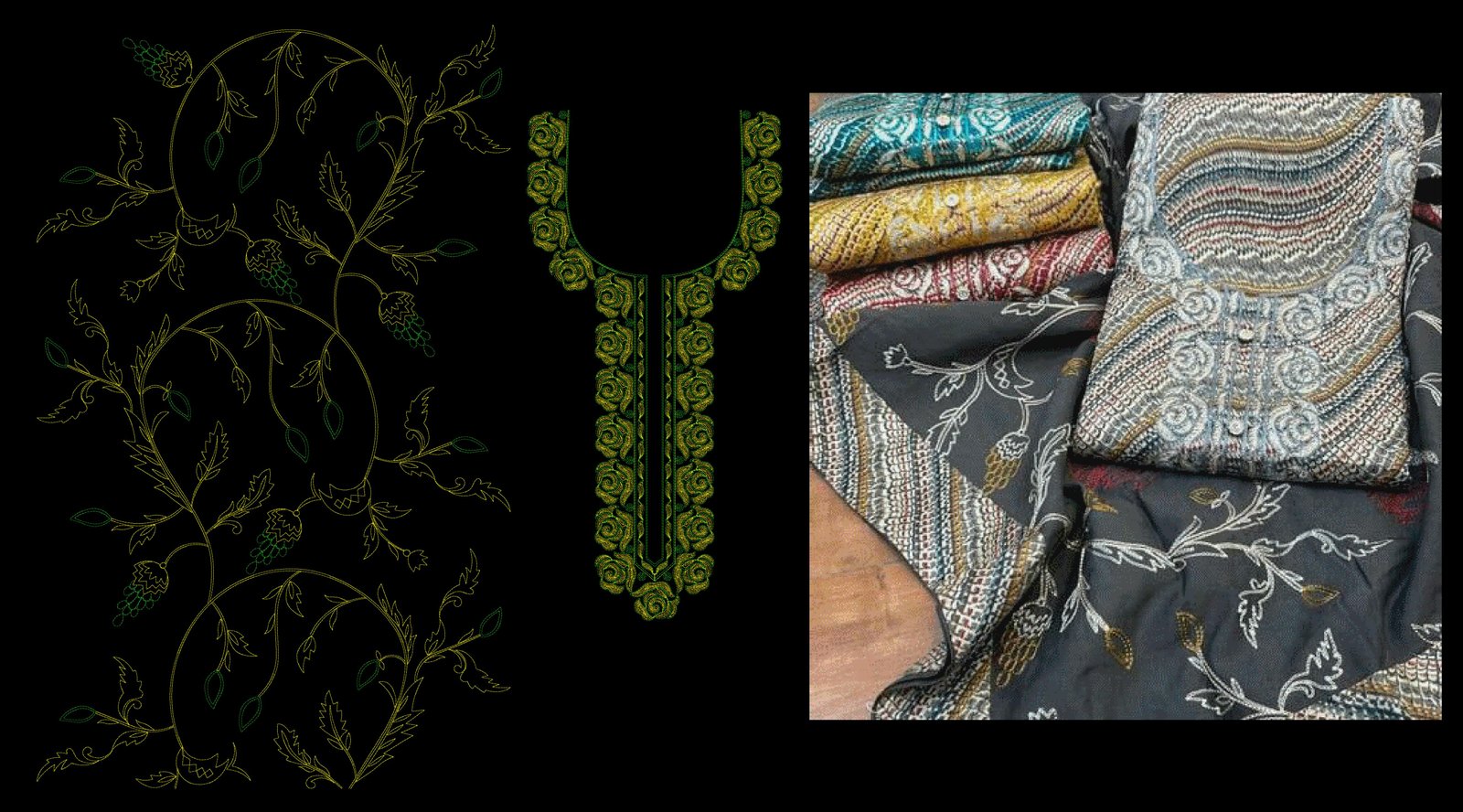 Chain Neck & Choli Ghaghara