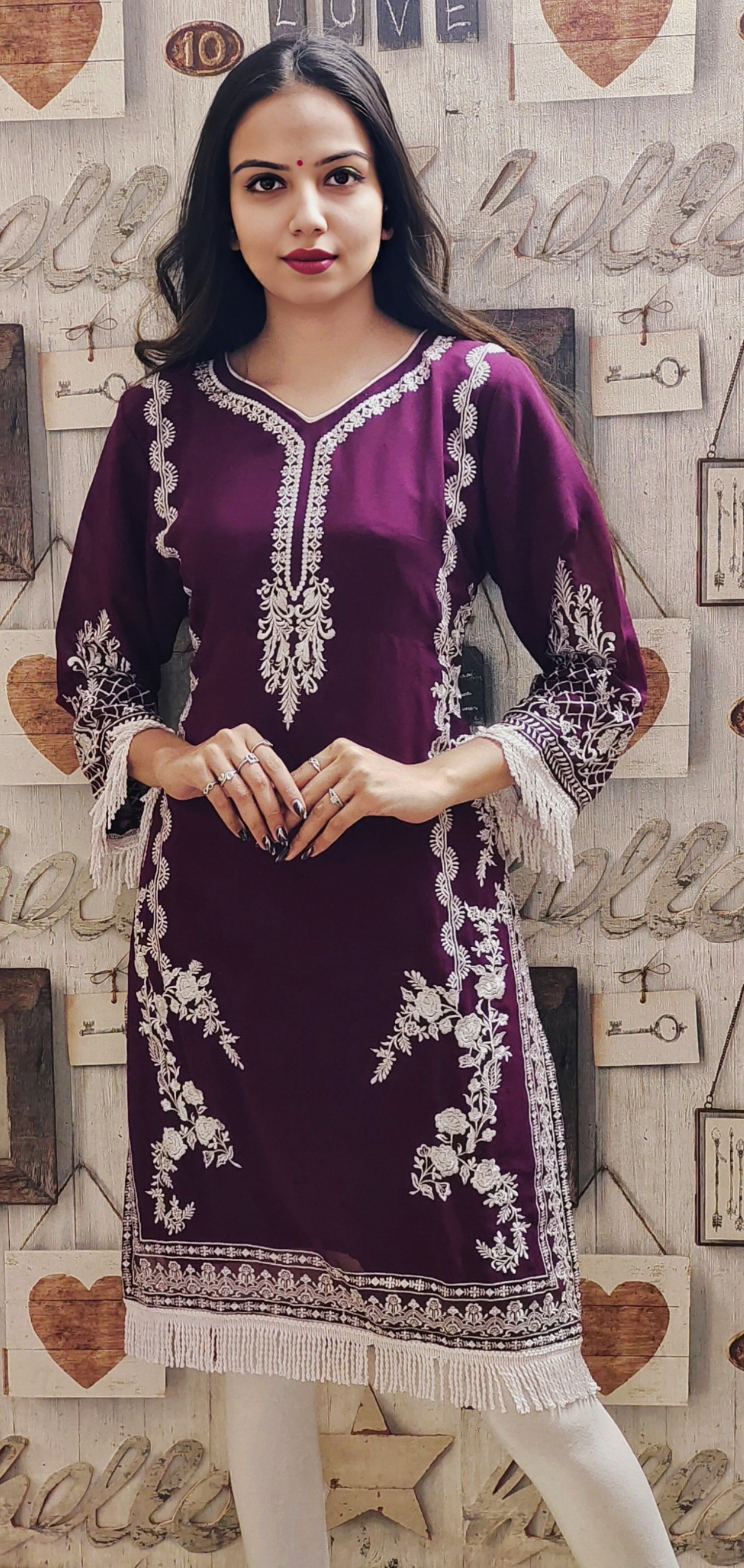 Fancy Kurti & Plazo