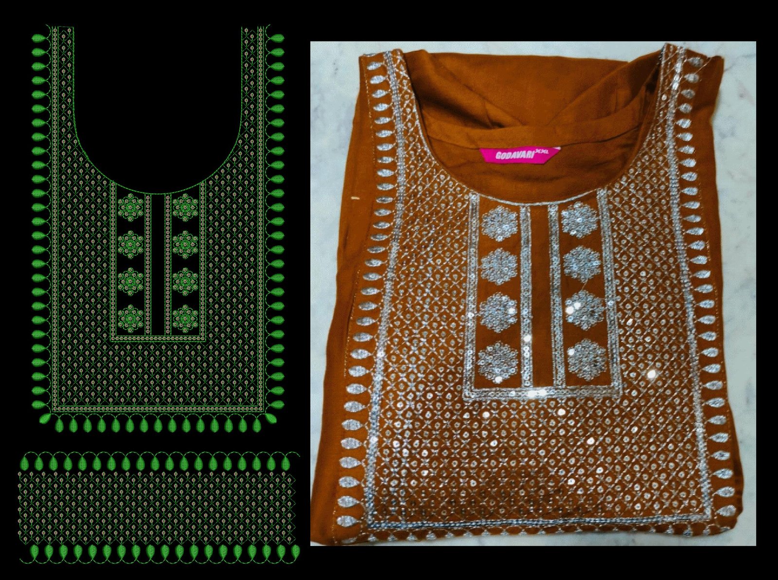 Sequince kurti