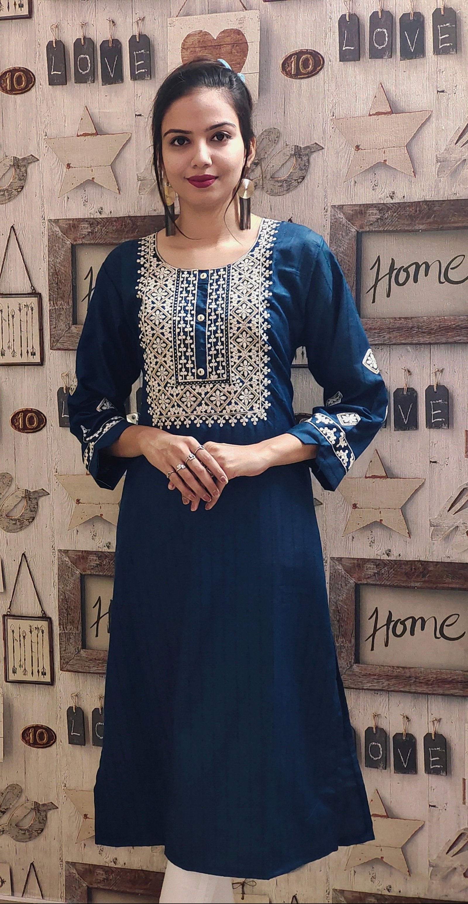 Cording kurti