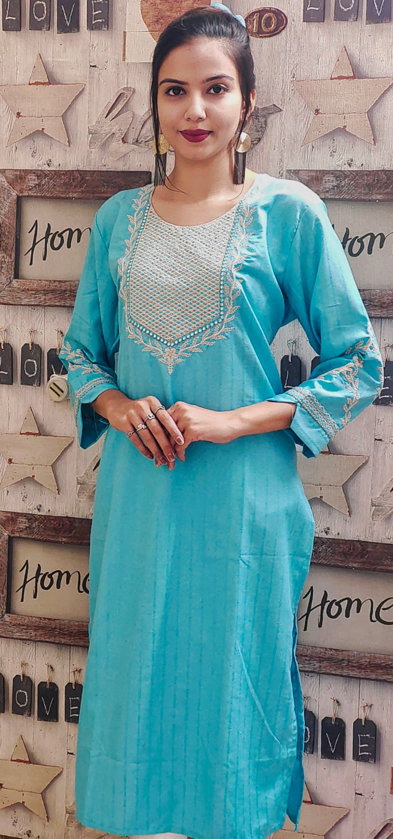Cording kurti