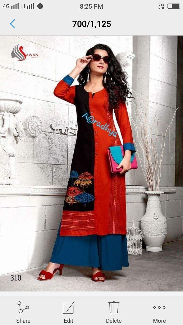 fancy kurti