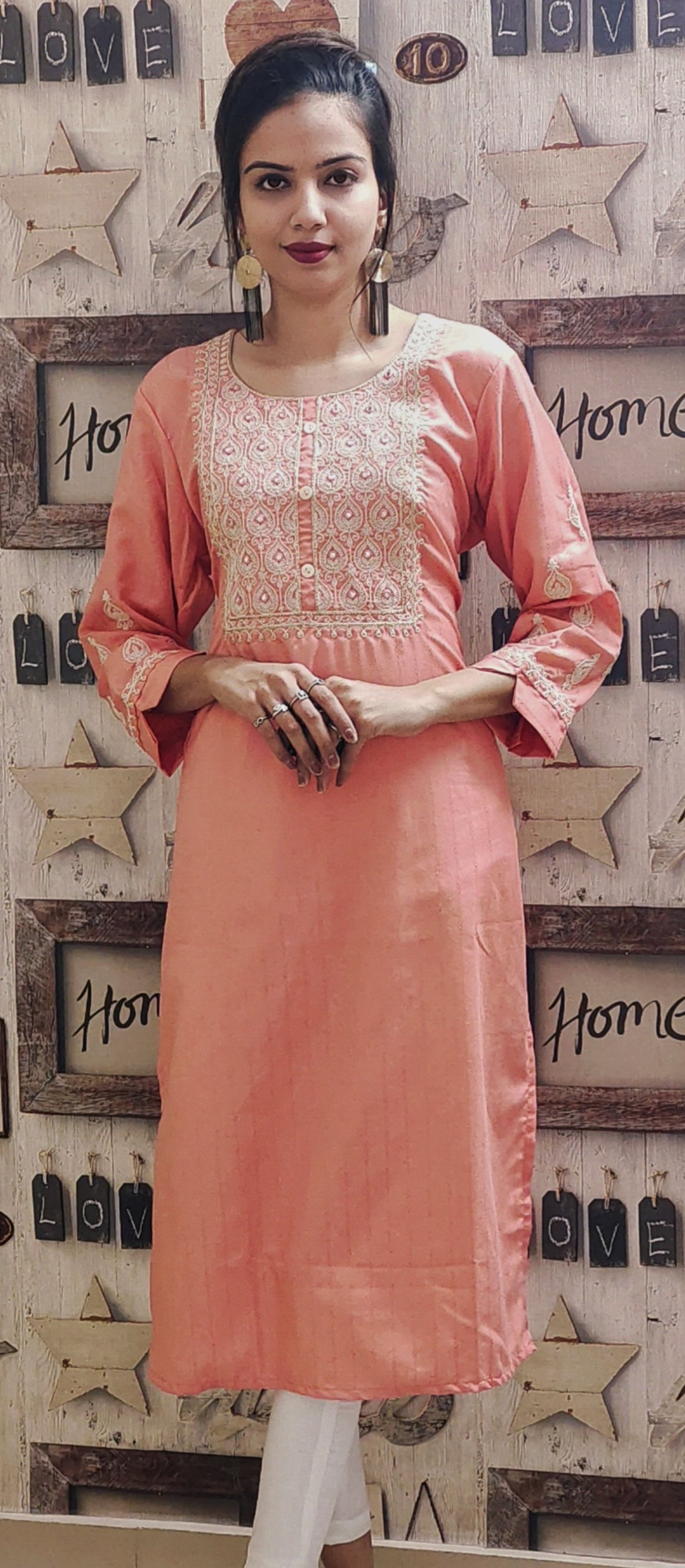 Cording kurti