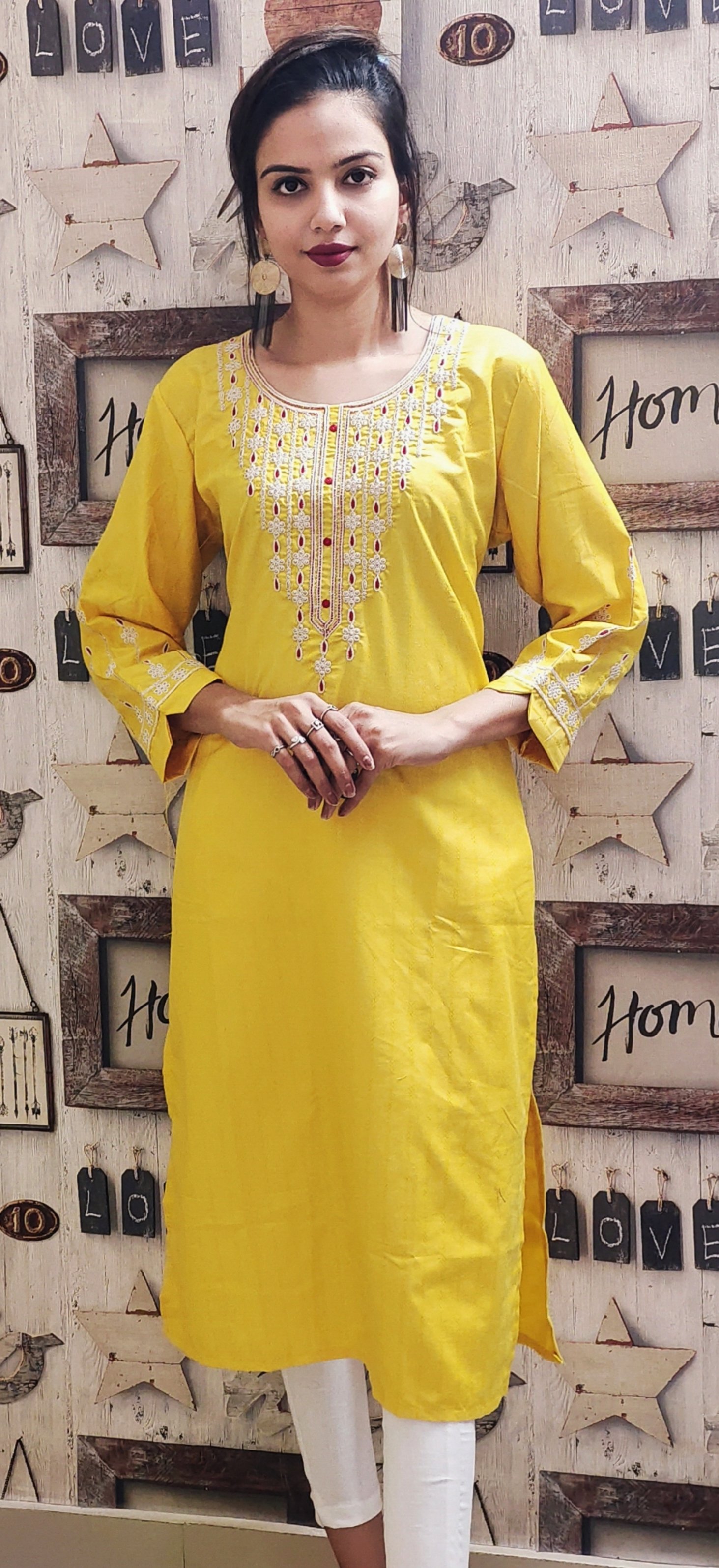 Cording kurti