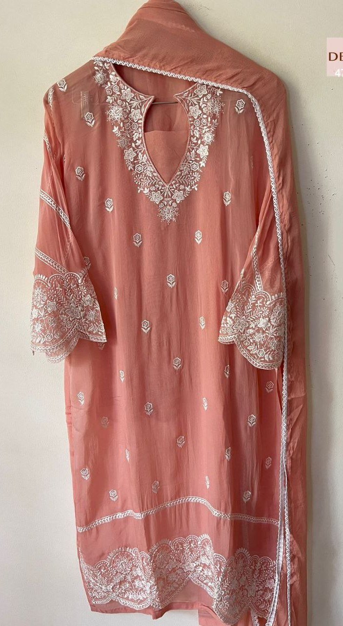 Neck Top Duppata