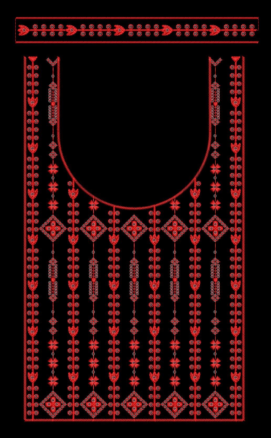 Sequince Neck Design