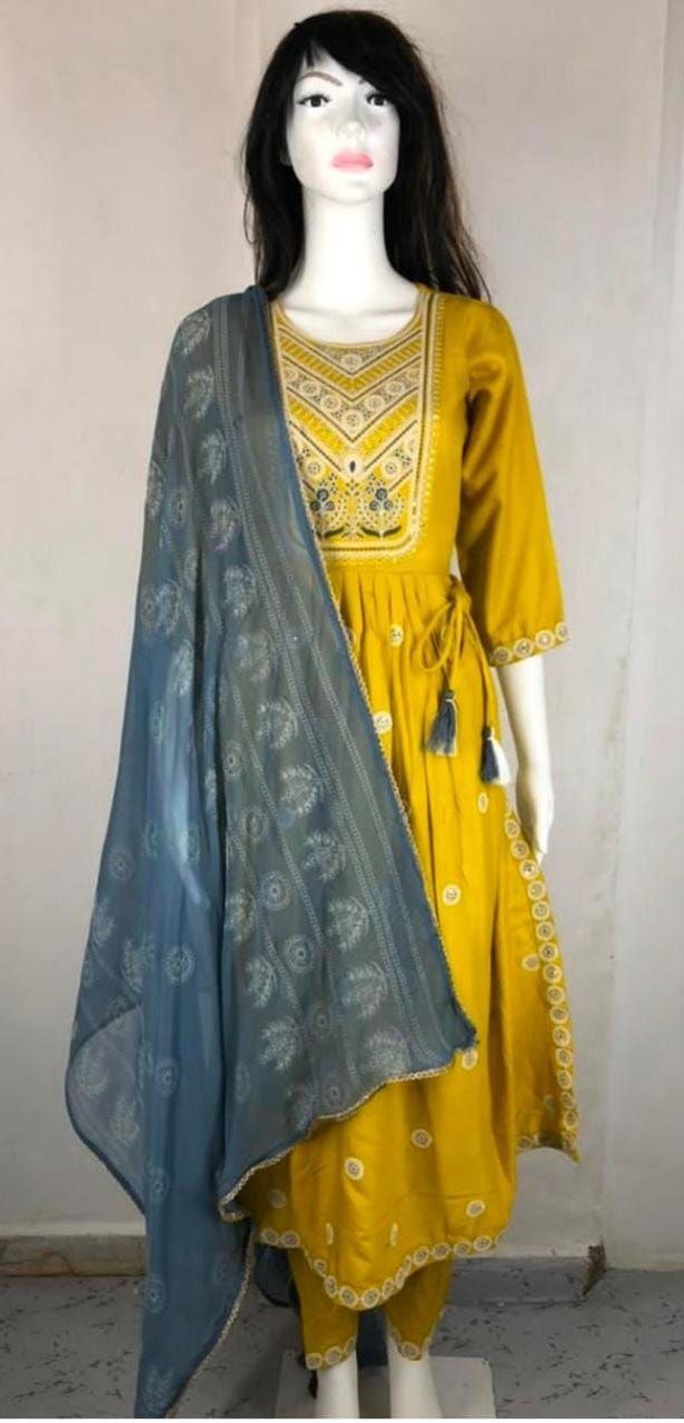 Cording& sequince kurti Design