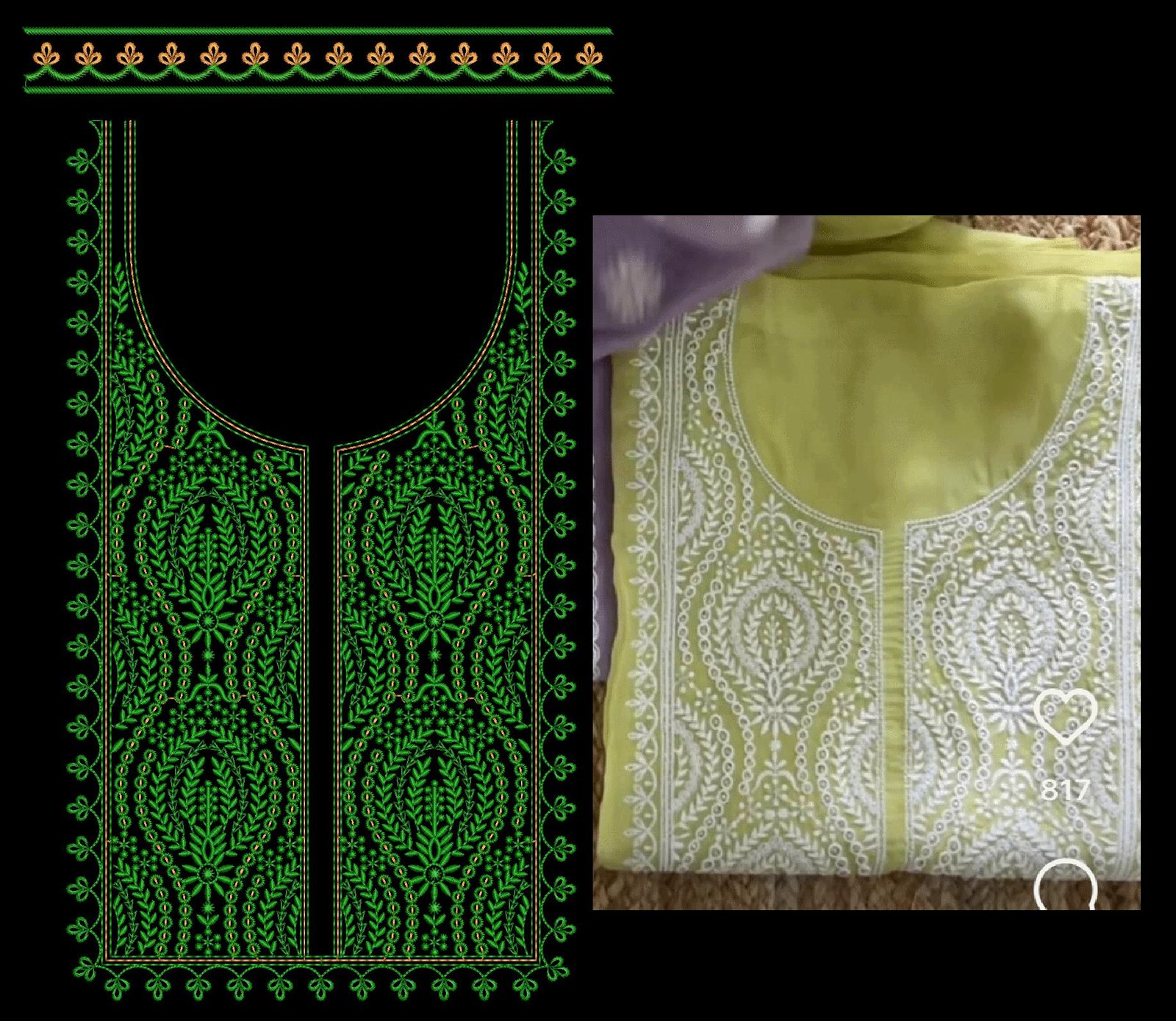 Fancy Kurti & Plazo
