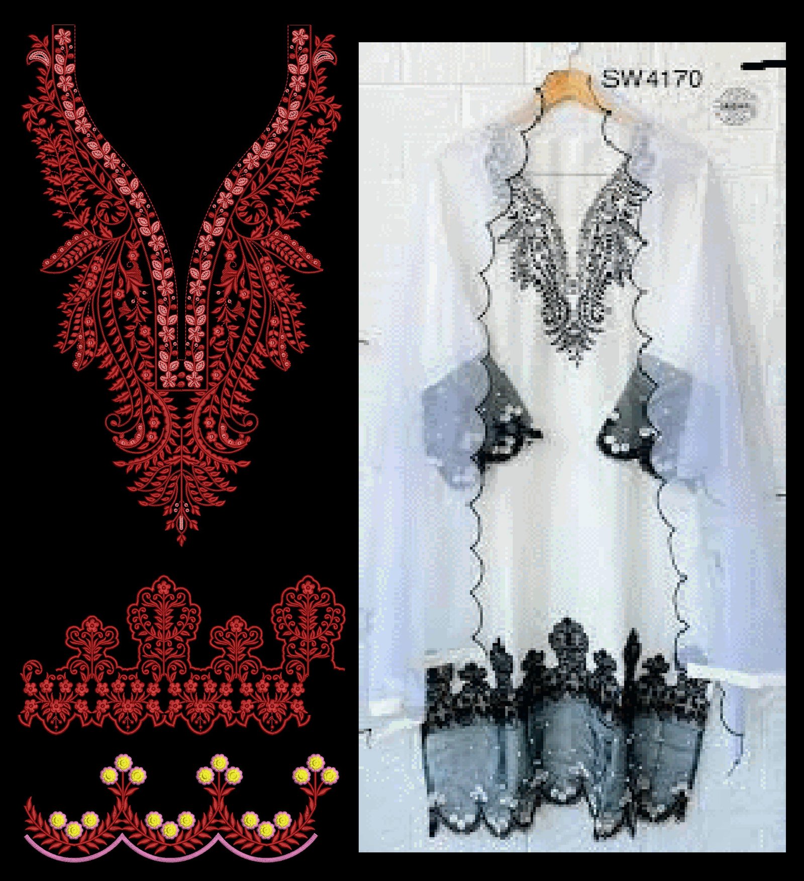 Sequince kurti