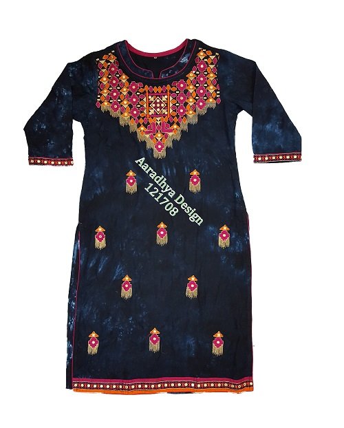 fancy kurti neck
