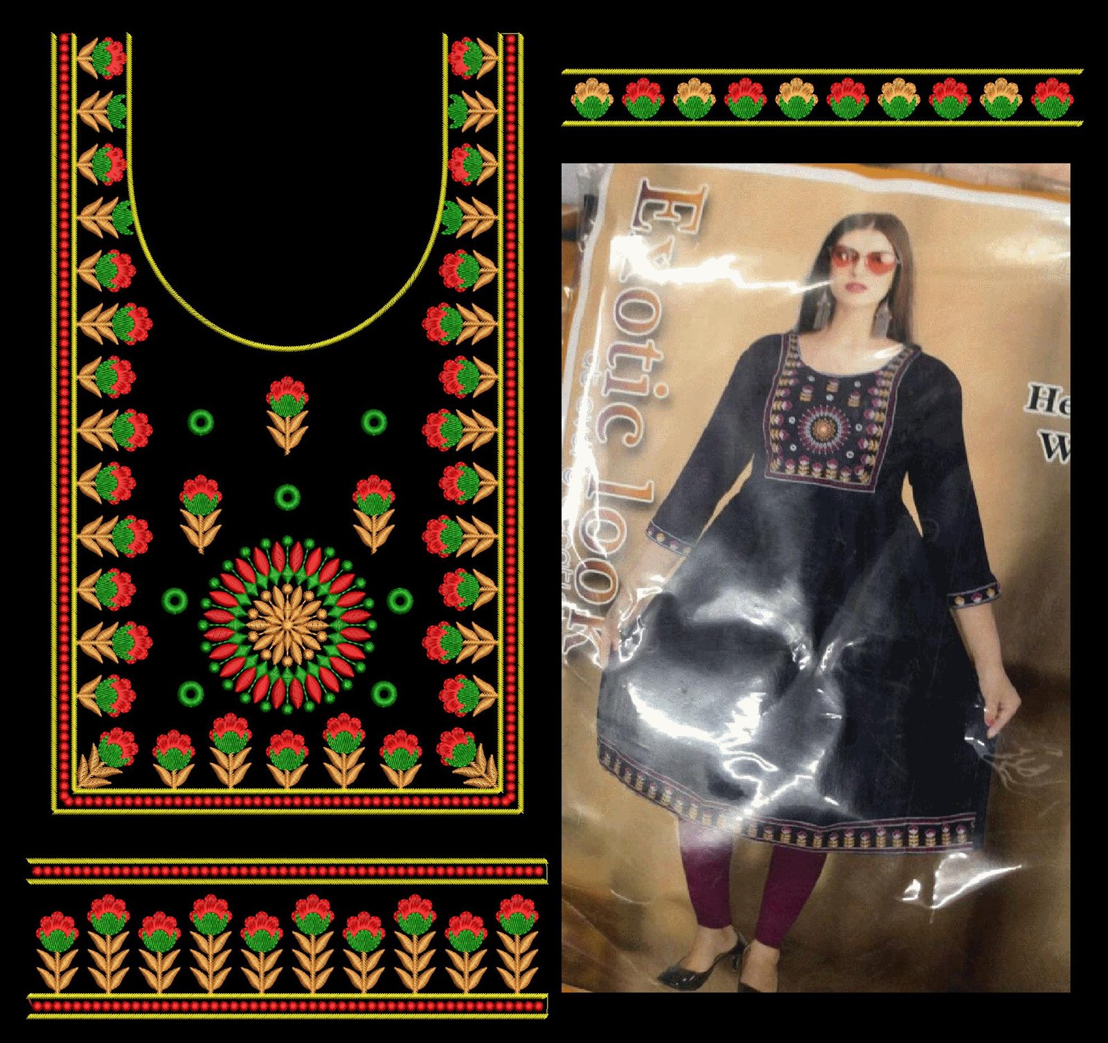 Fancy Kurti & Plazo