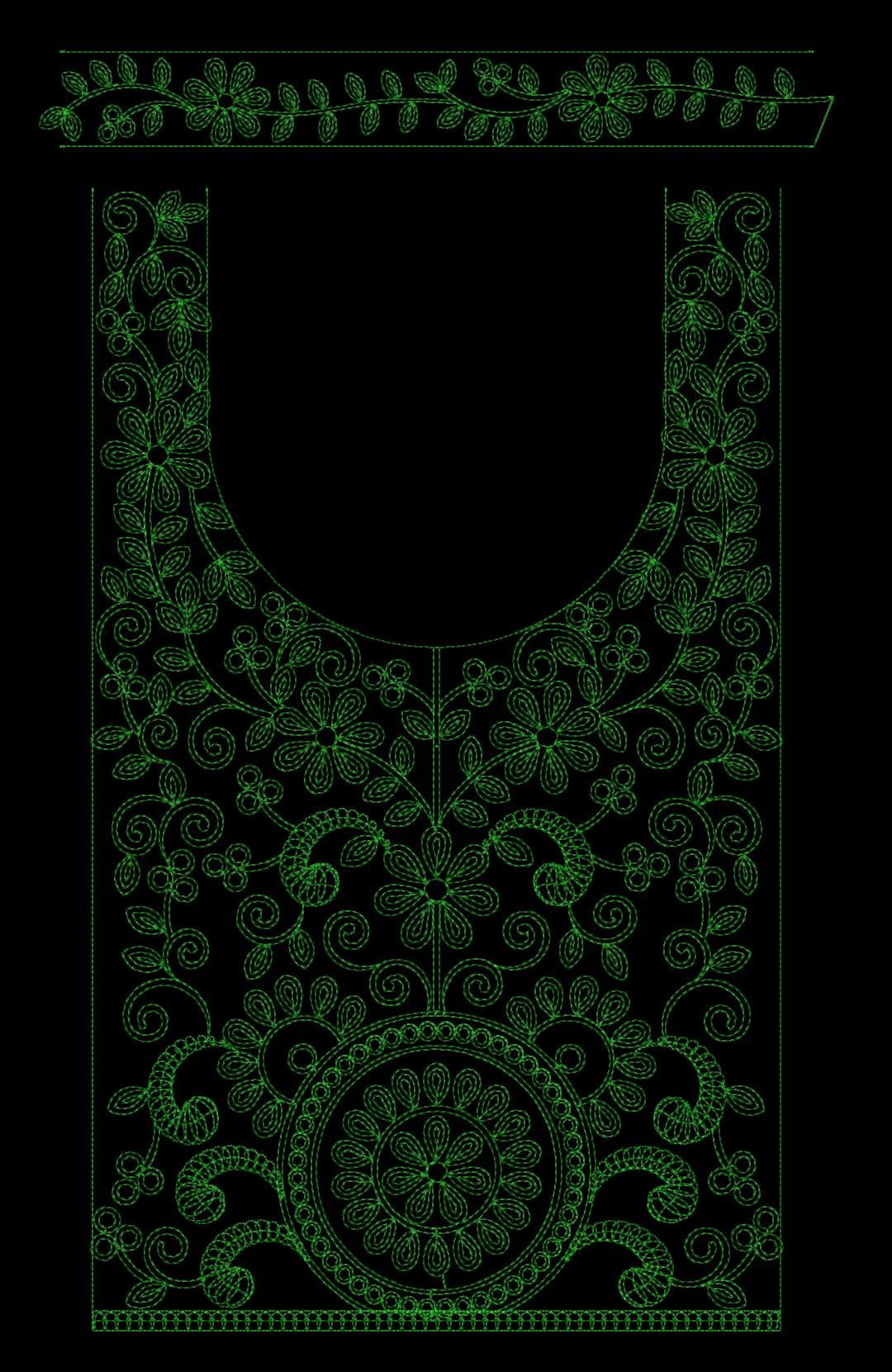 Cording Neck