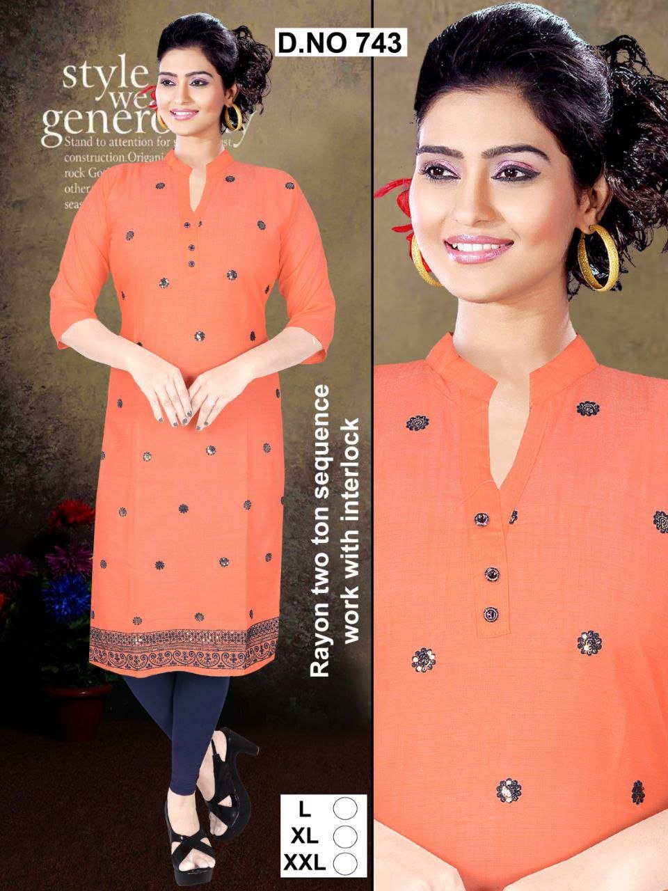 Sequince kurti