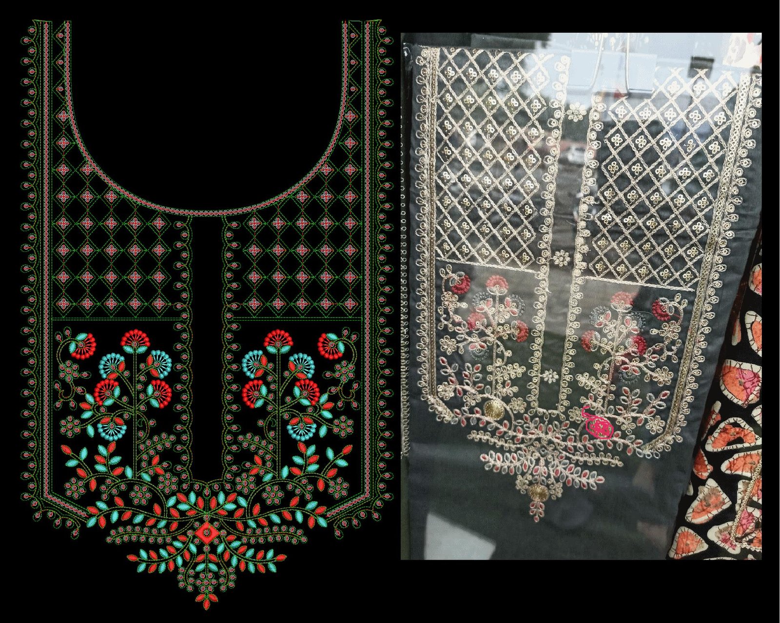 Cording and sequince design