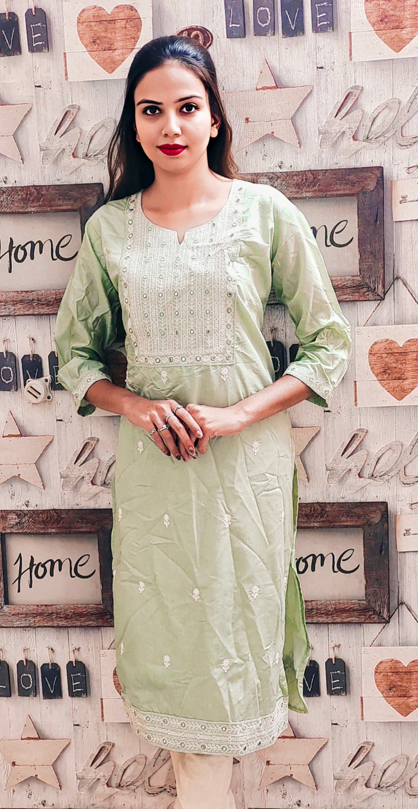 Cording kurti
