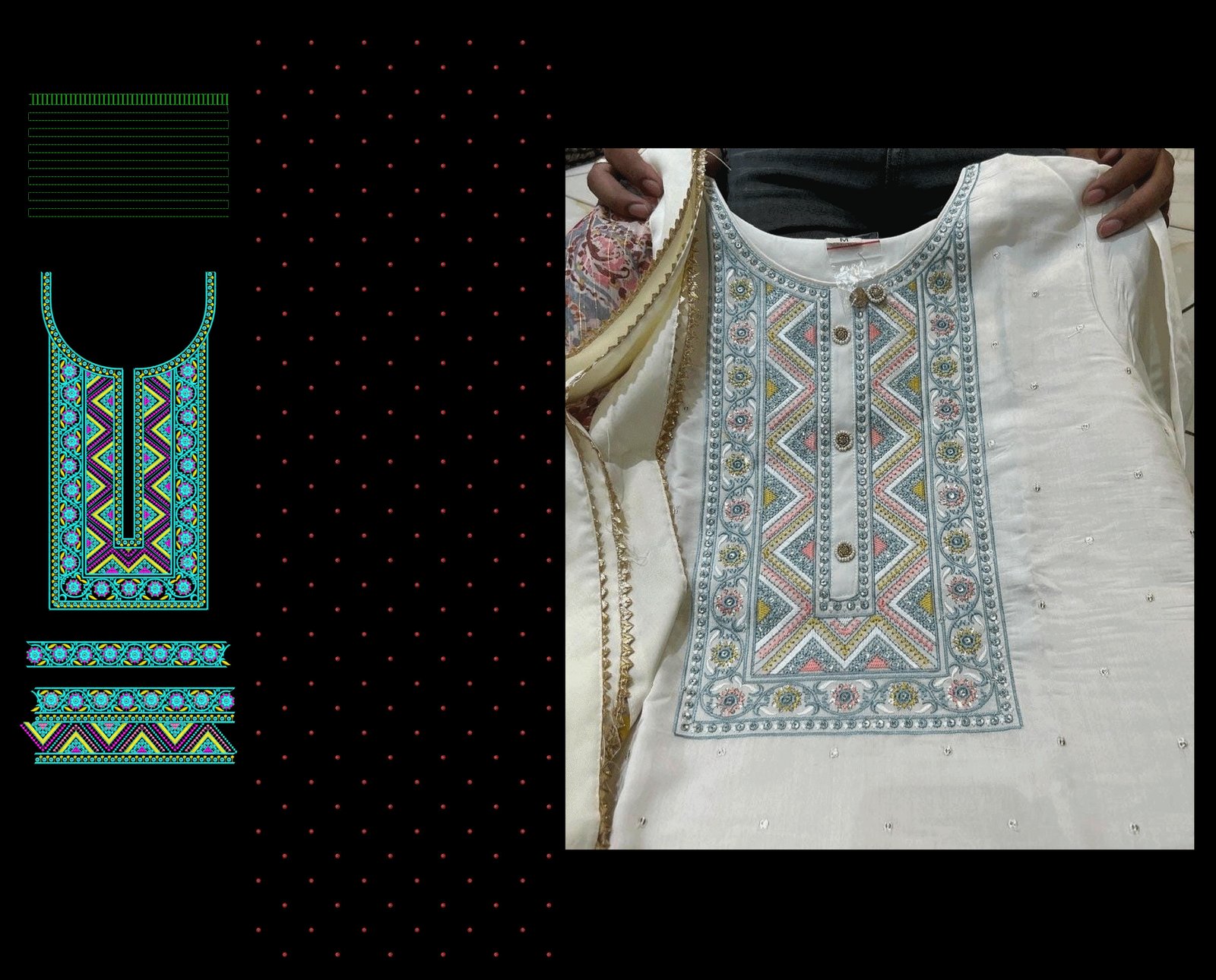 Sequince kurti