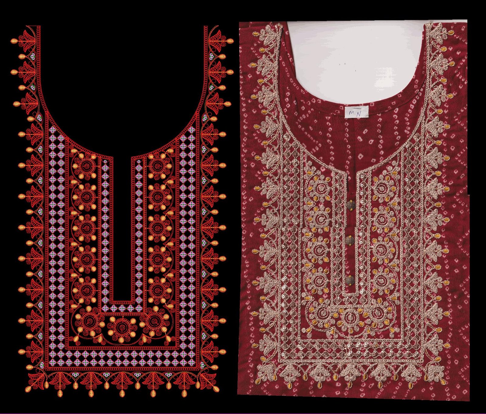 Cording and sequince