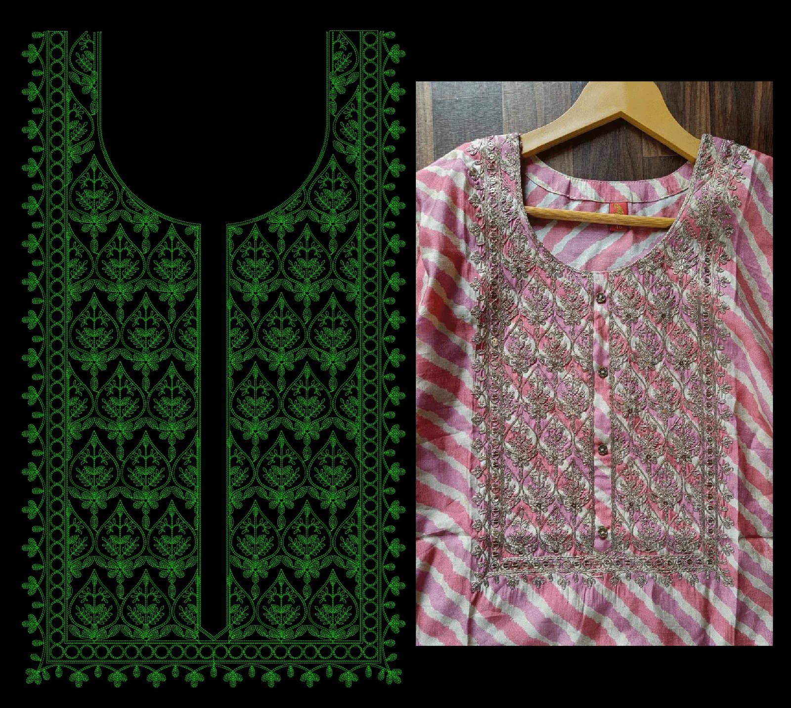Cording kurti 275