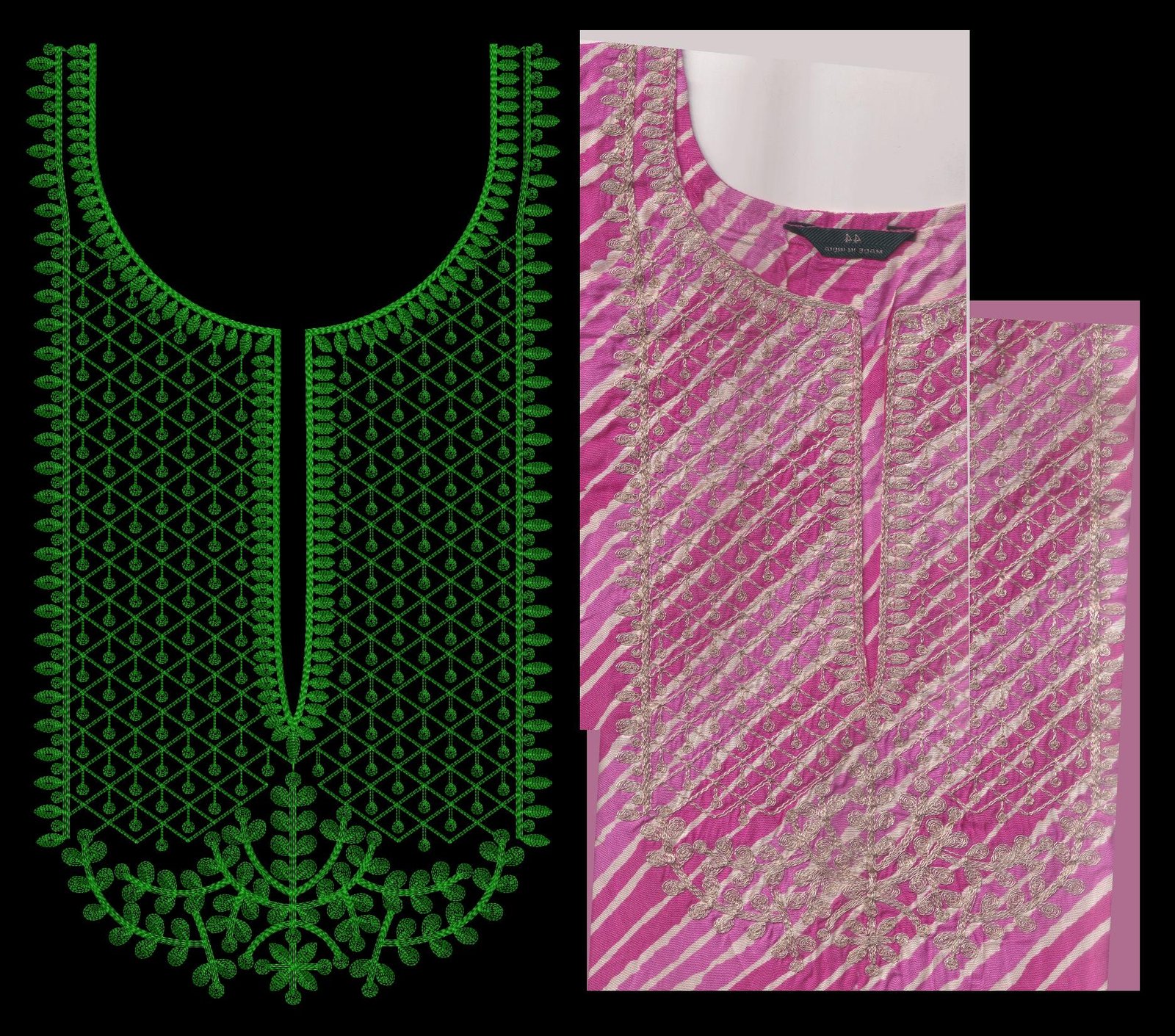 Cording kurti