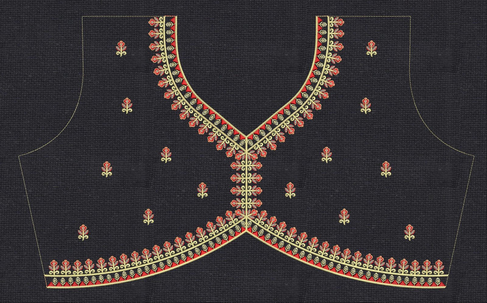 sequince and choli