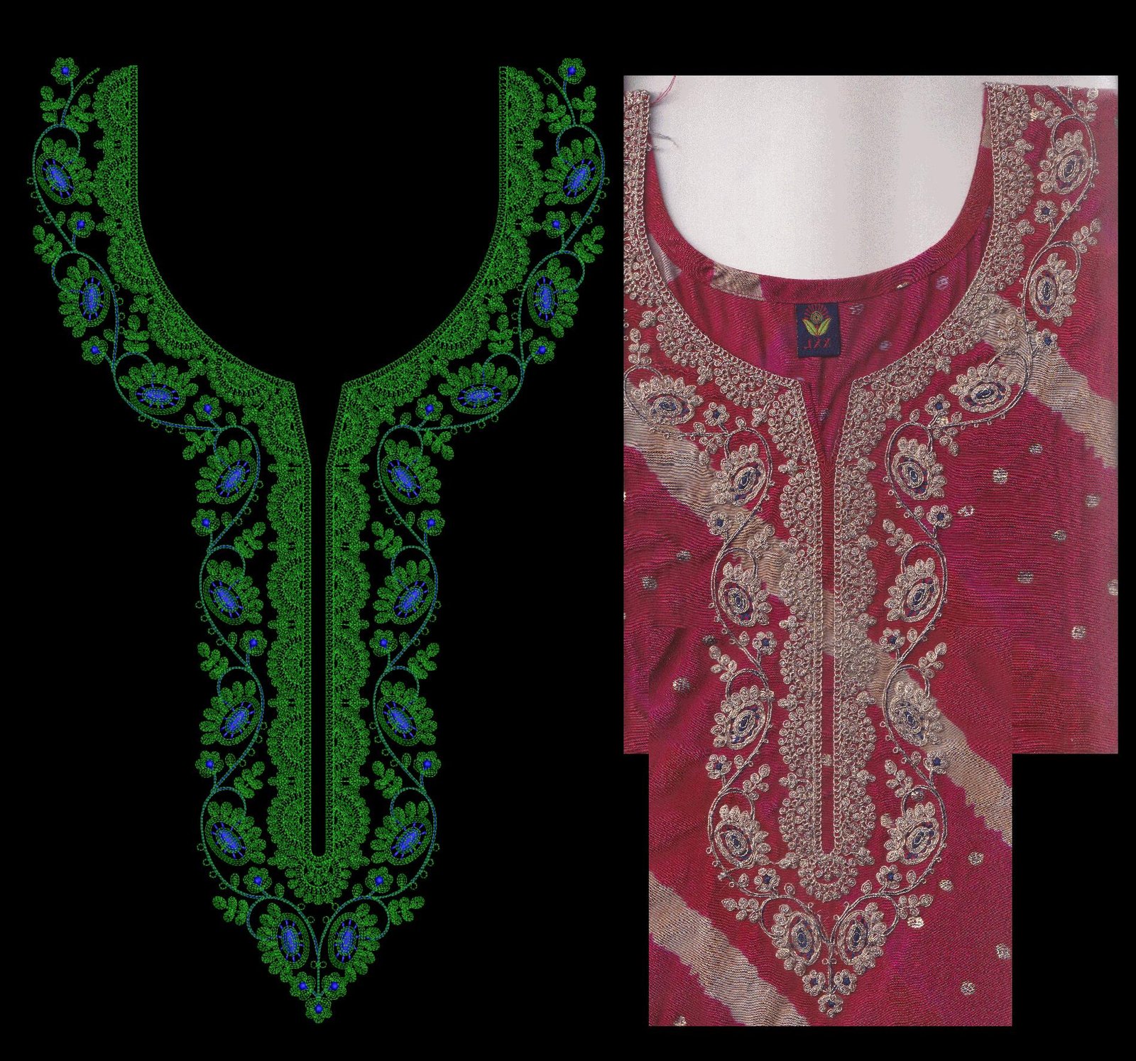 Cording kurti