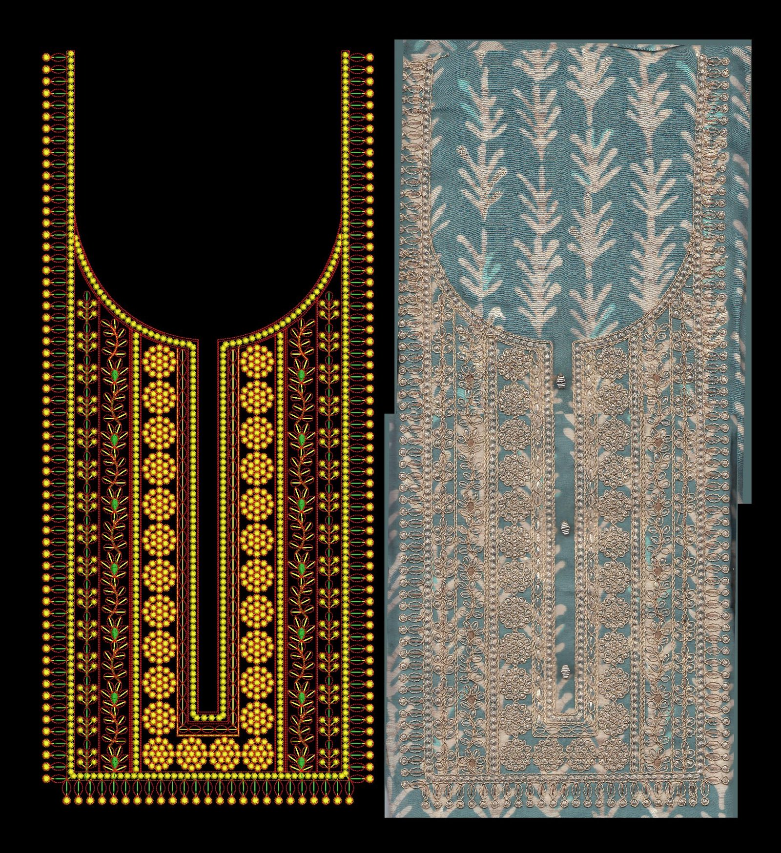 Cording kurti
