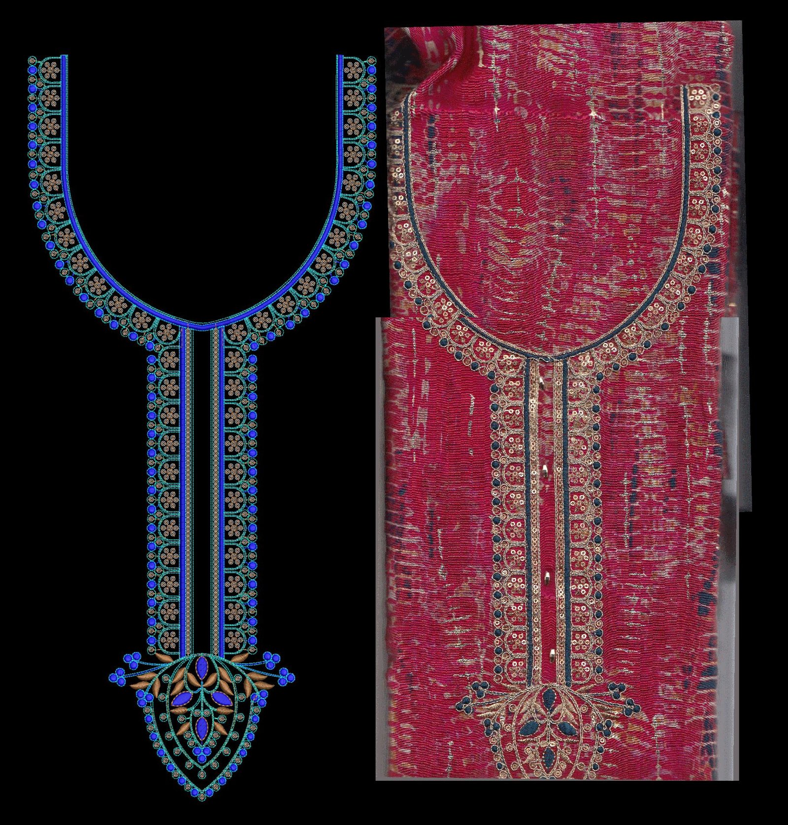 Cording and sequince