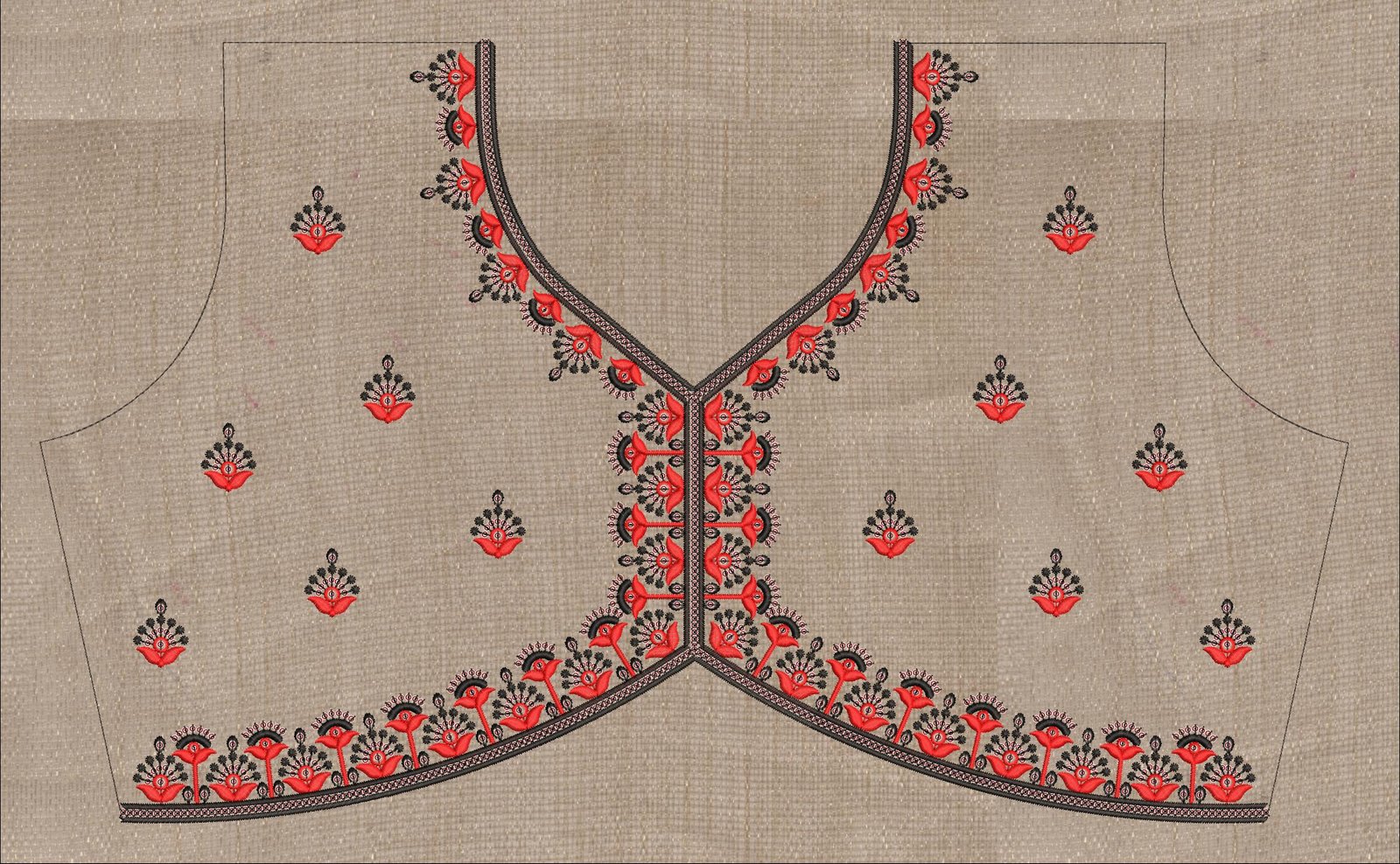 sequince and choli