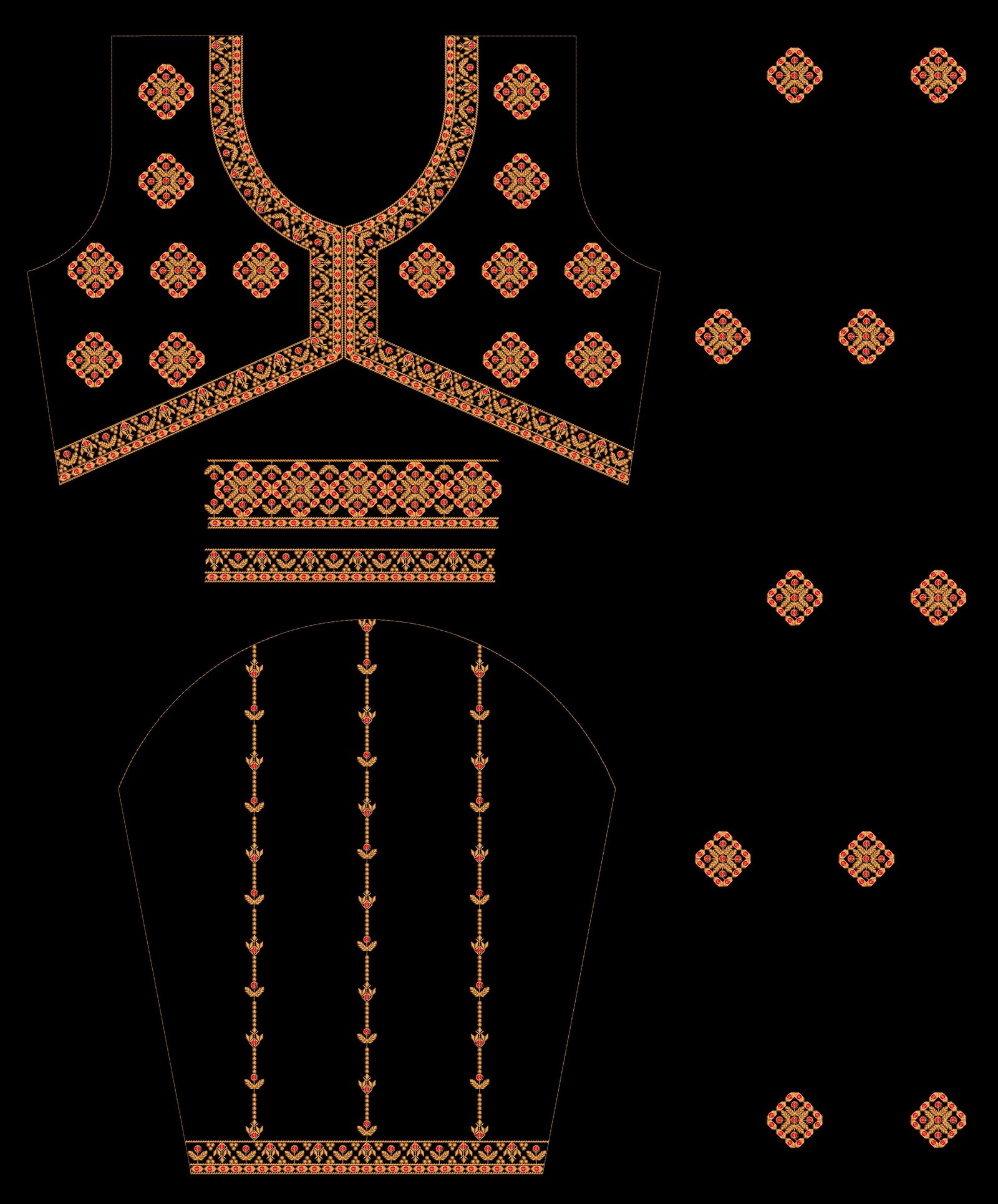 5MM-Sequince Ghaghara choli