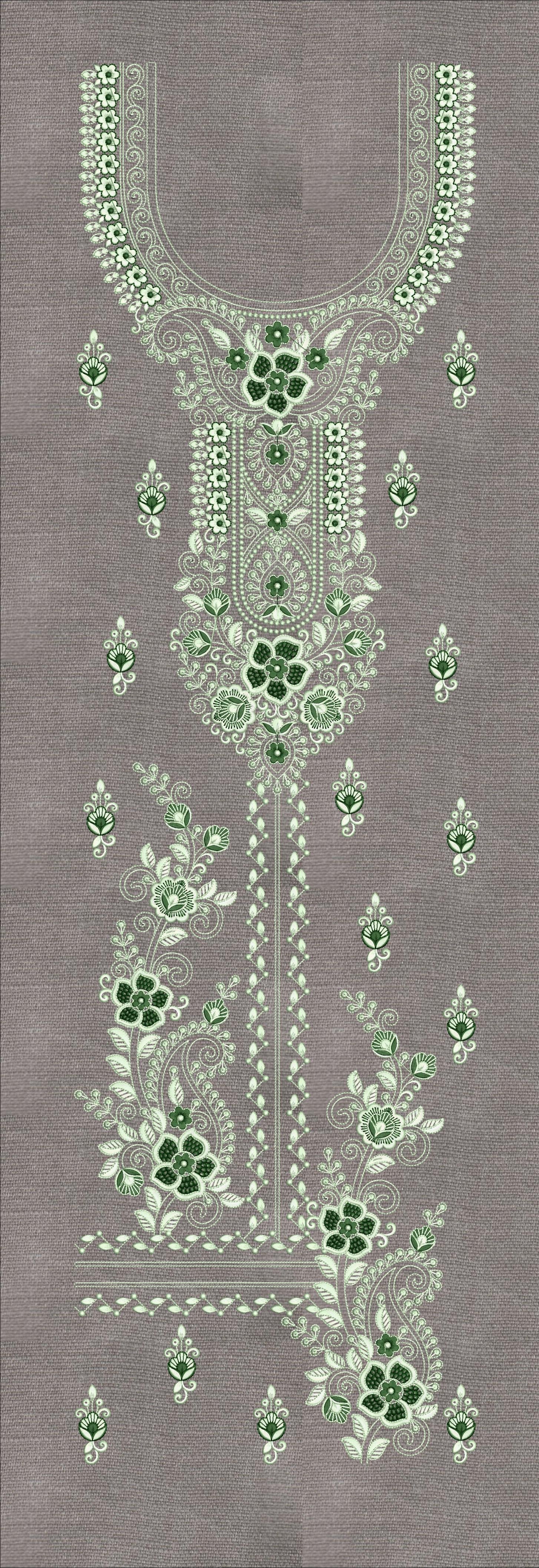 Neck Top Duppata
