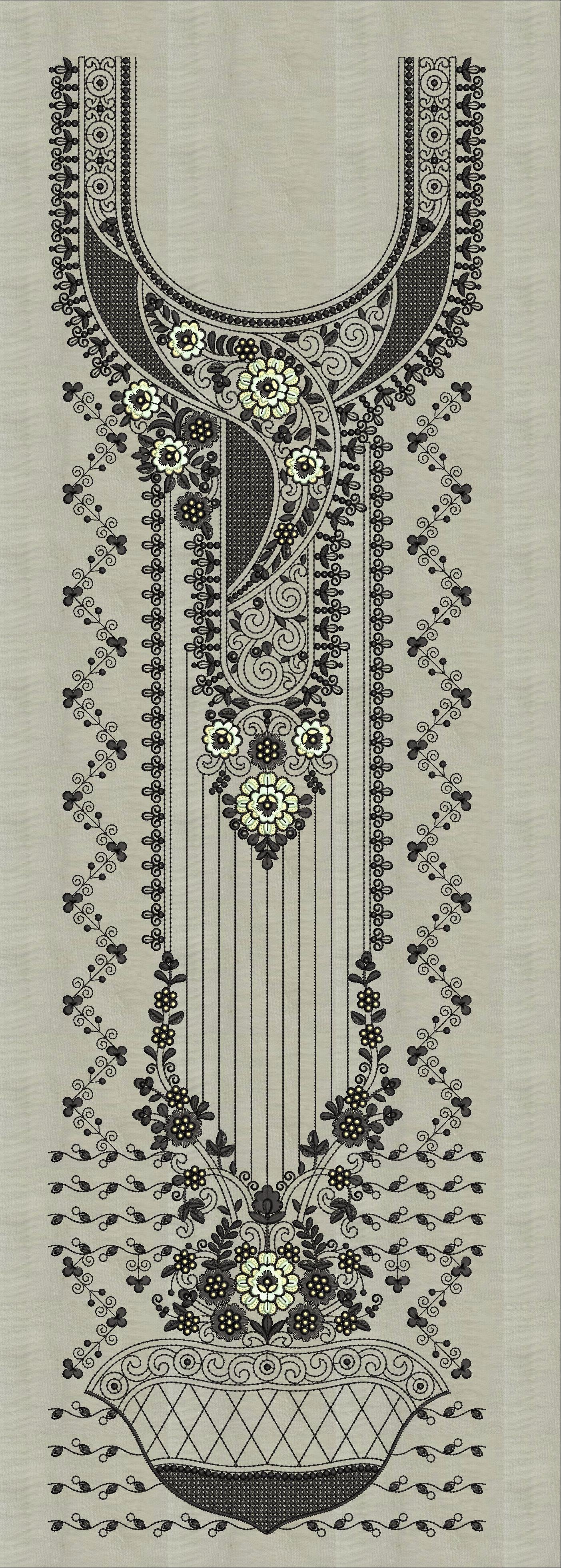 Neck Top Duppata